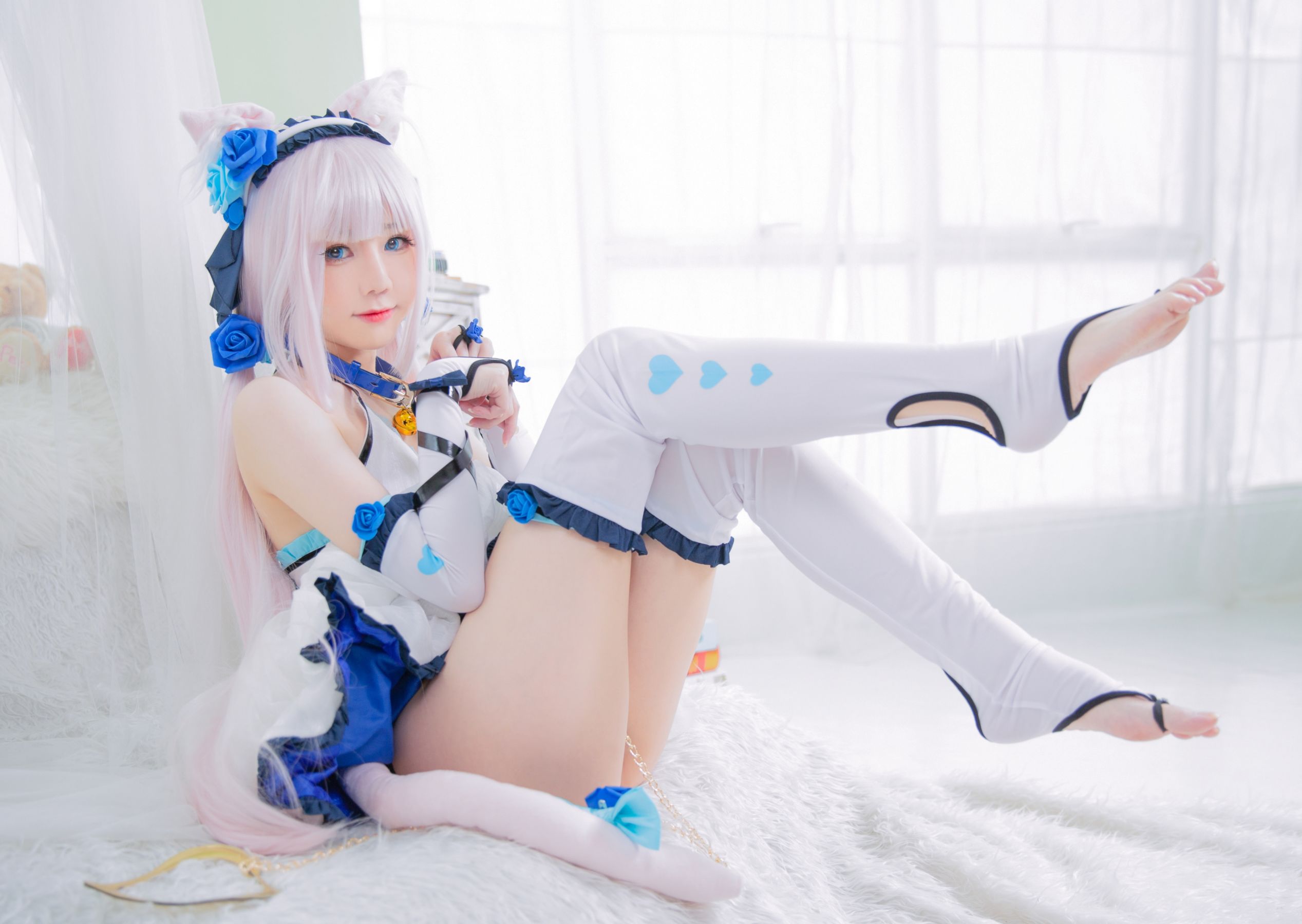 Sally Dorasnow – Nekopara Vanilla Lingerie Cosplay-第1张