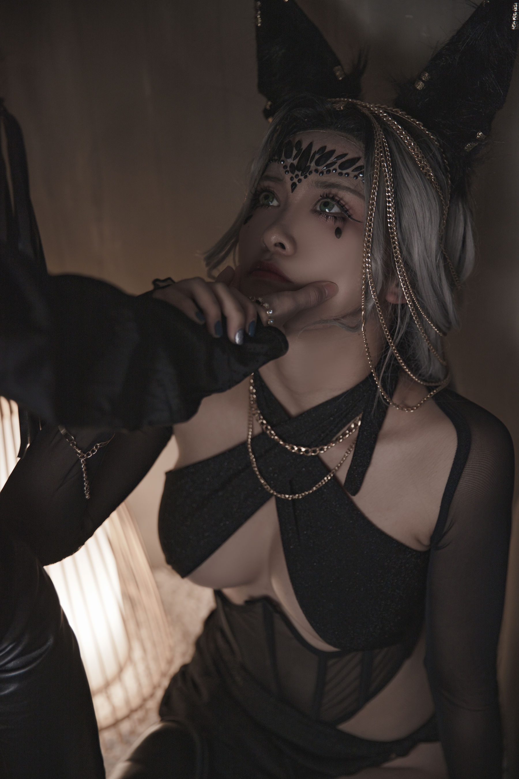 动漫博主洛璃LoLiSAMA – 狼少女 狼女的调教 Cosplay-第6张