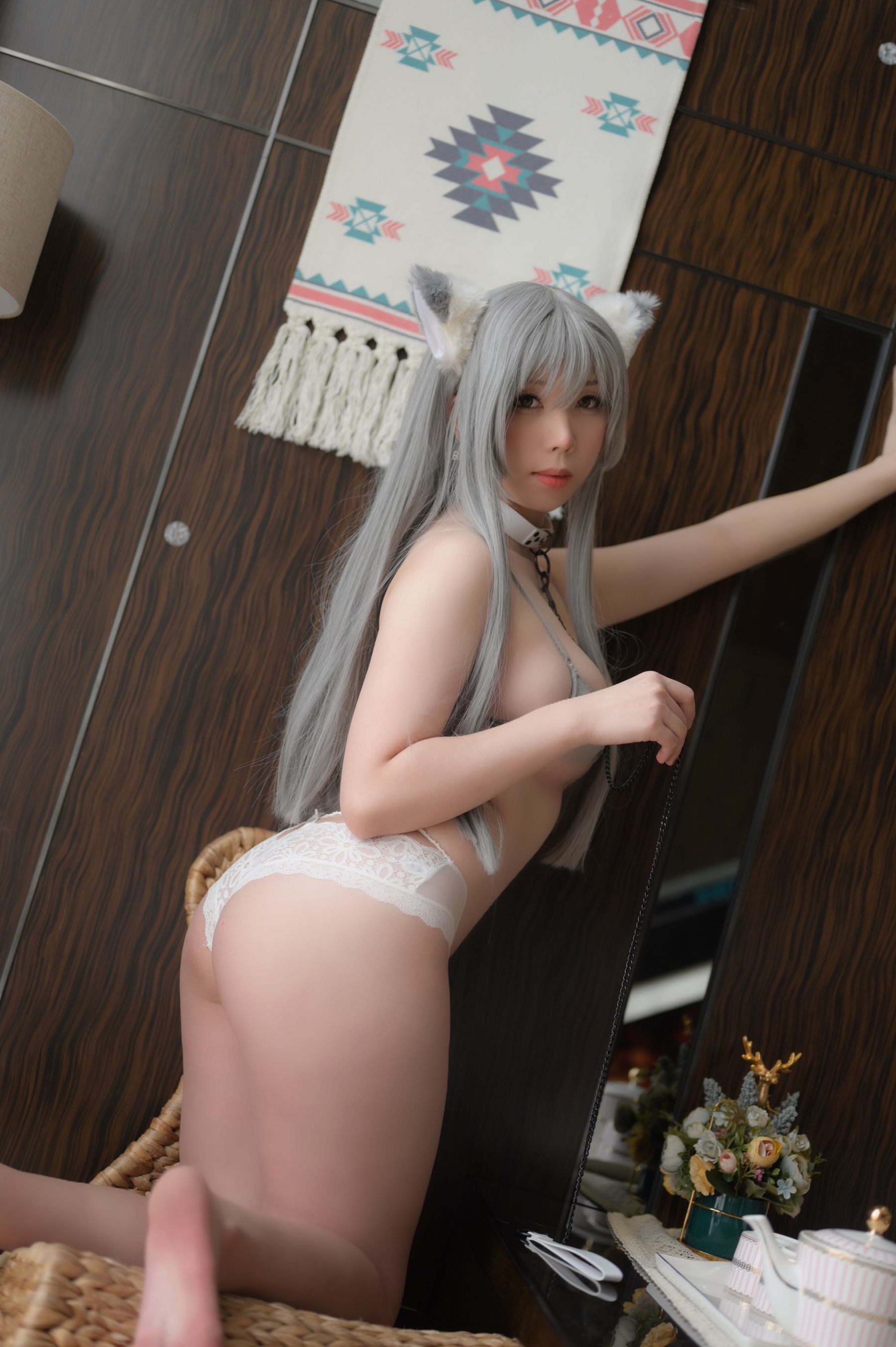二次元巨乳美女鹿野希 – 肉肉的可爱 Cosplay-第20张