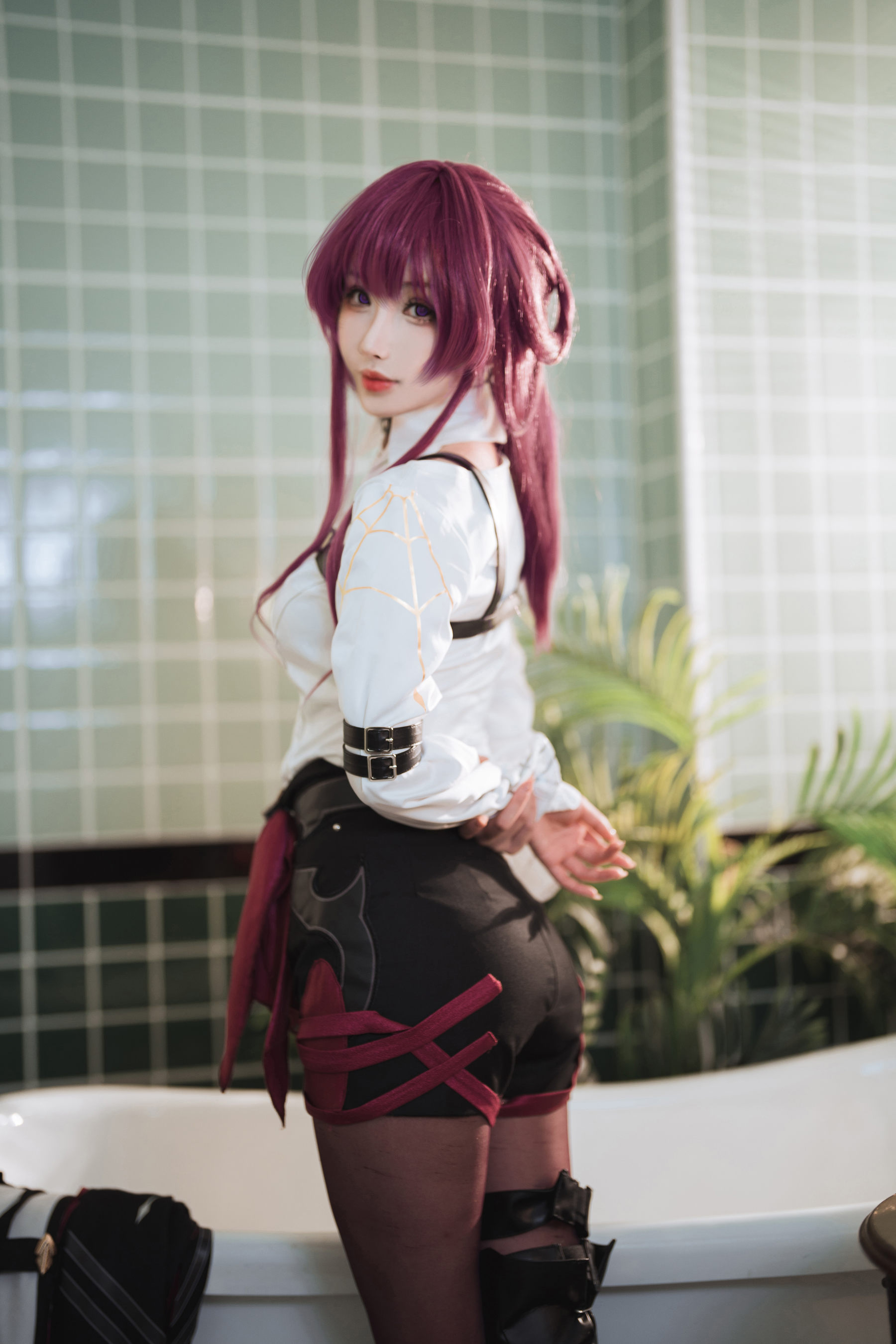 COS福利rioko凉凉子 – 卡芙卡妈咪特典版 Cosplay-第5张