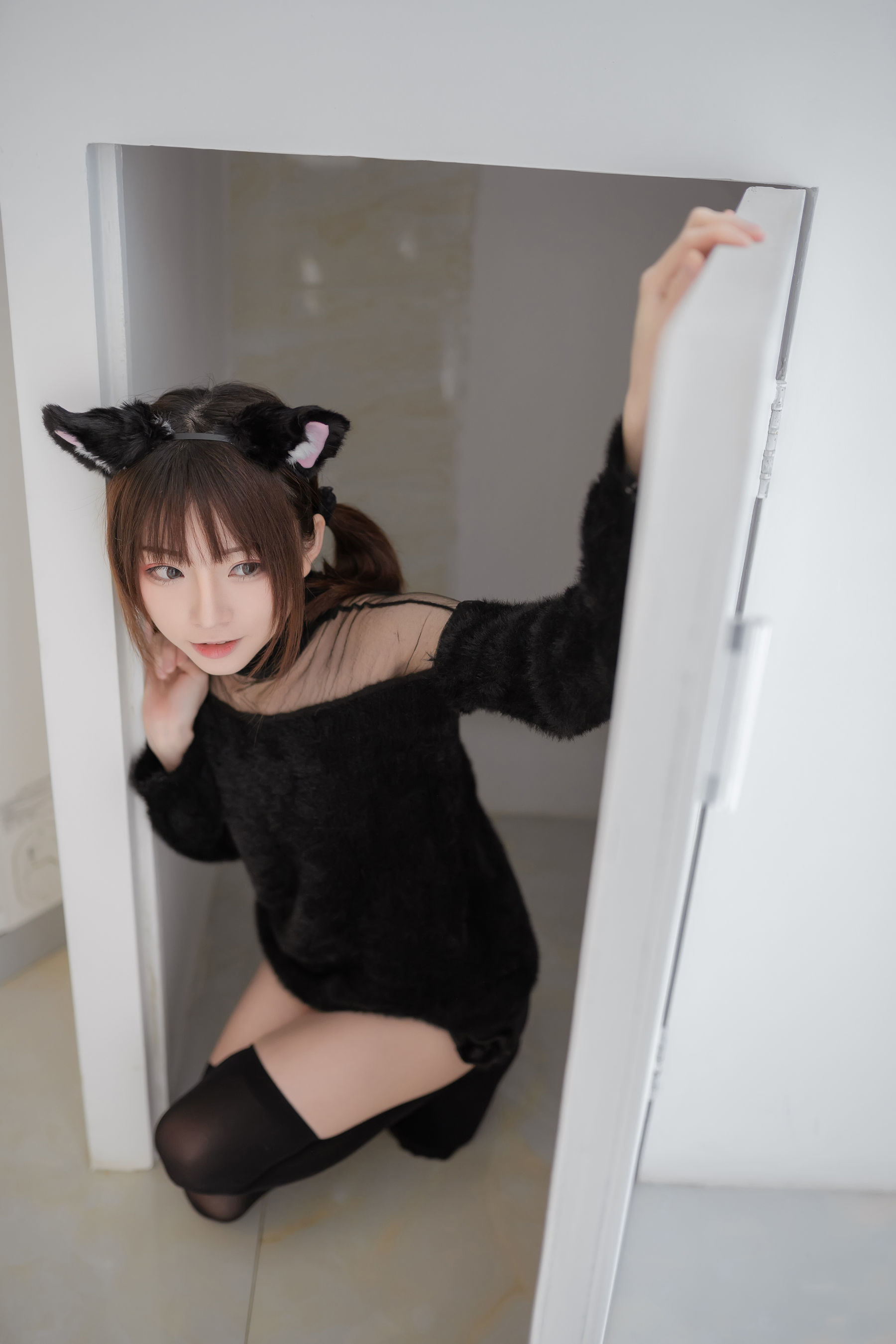动漫博主Kitaro_绮太郎 – 黑喵 Cosplay-第10张