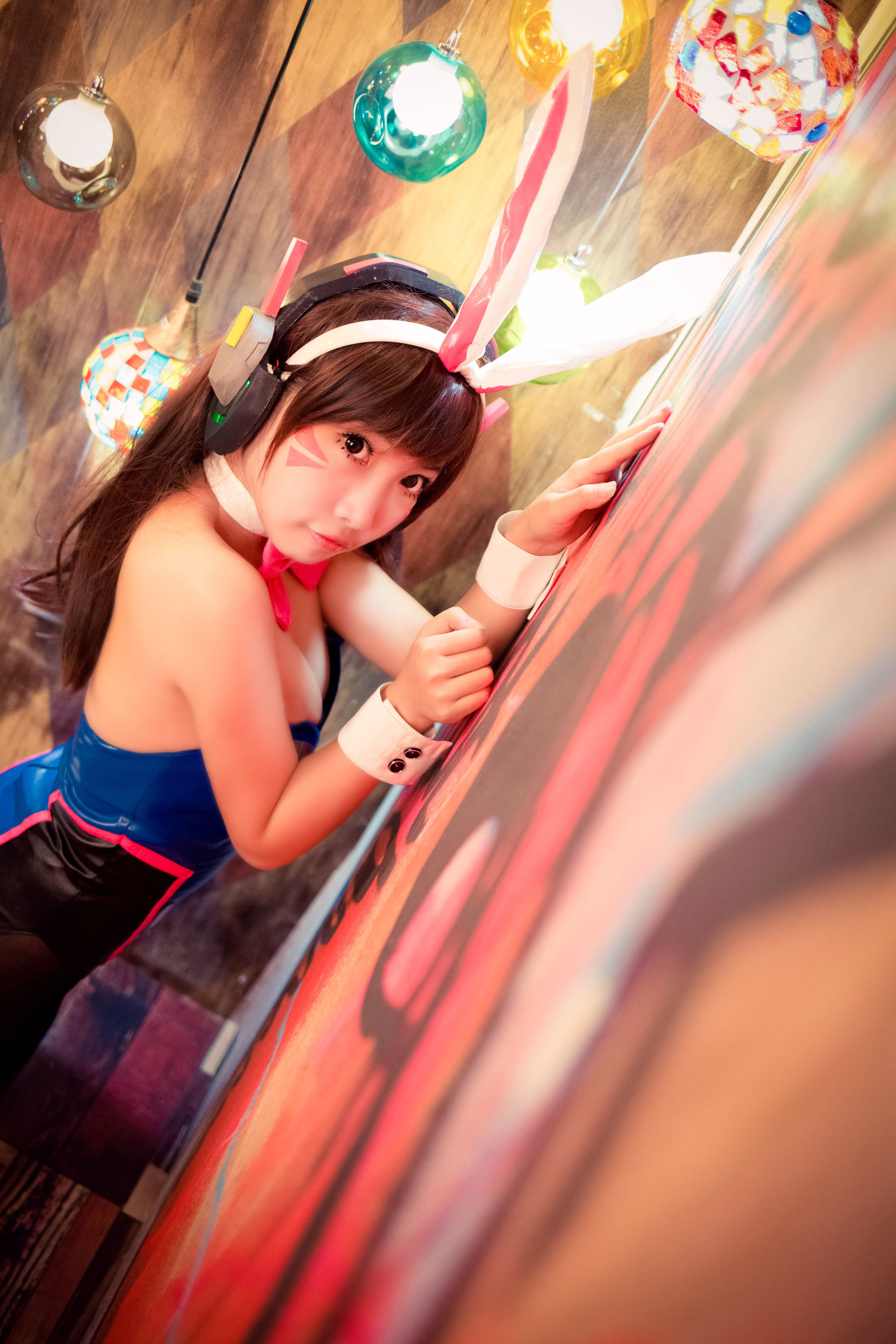 萝莉蜜嘟喵 DVA兔女郎 Cosplay-第4张