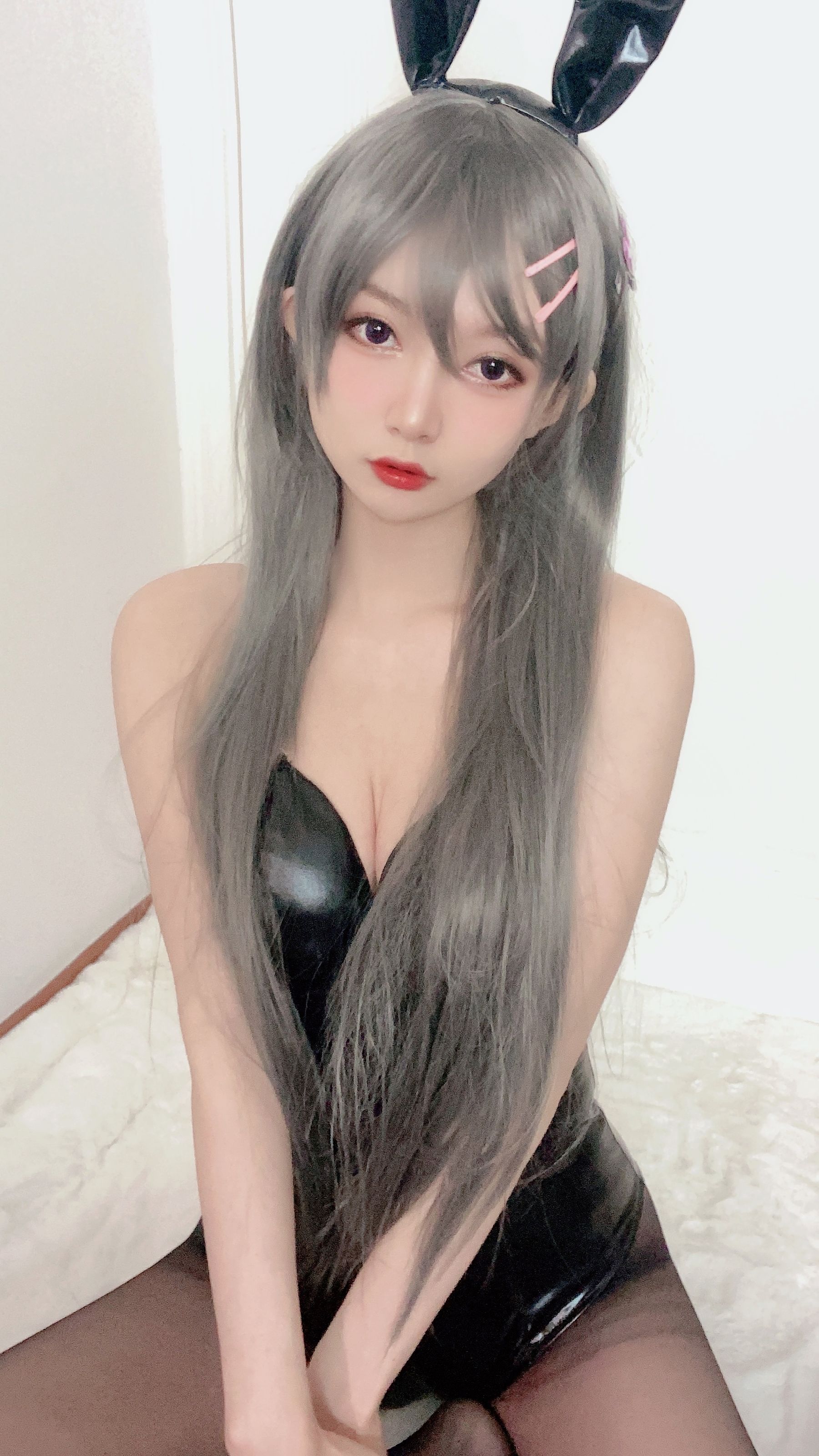 51酱 – 麻衣兔女郎 Cosplay-第33张