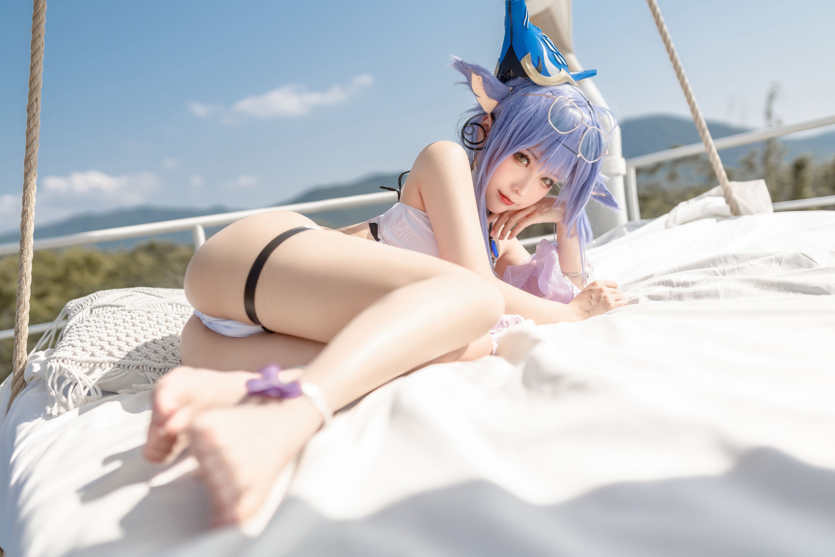 动漫博主蠢沫沫 – 童の假日 士佐 Cosplay-第3张