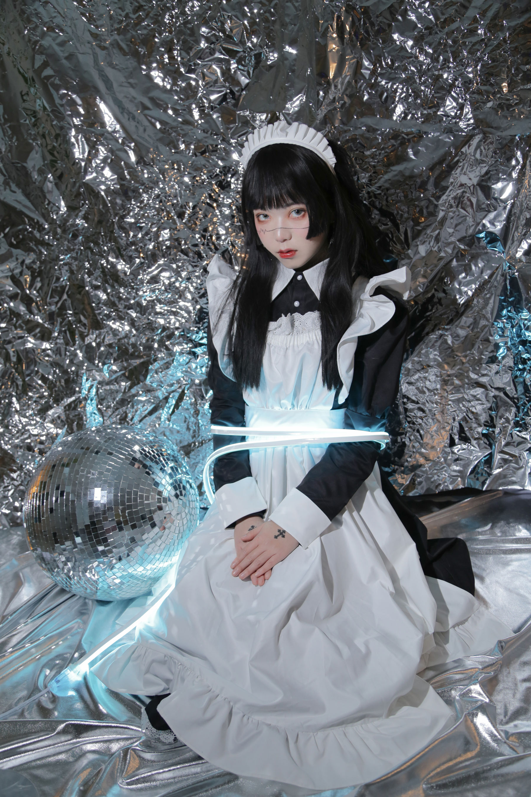 可爱妹子Fushii_海堂 – 生化女仆 Cosplay-第43张