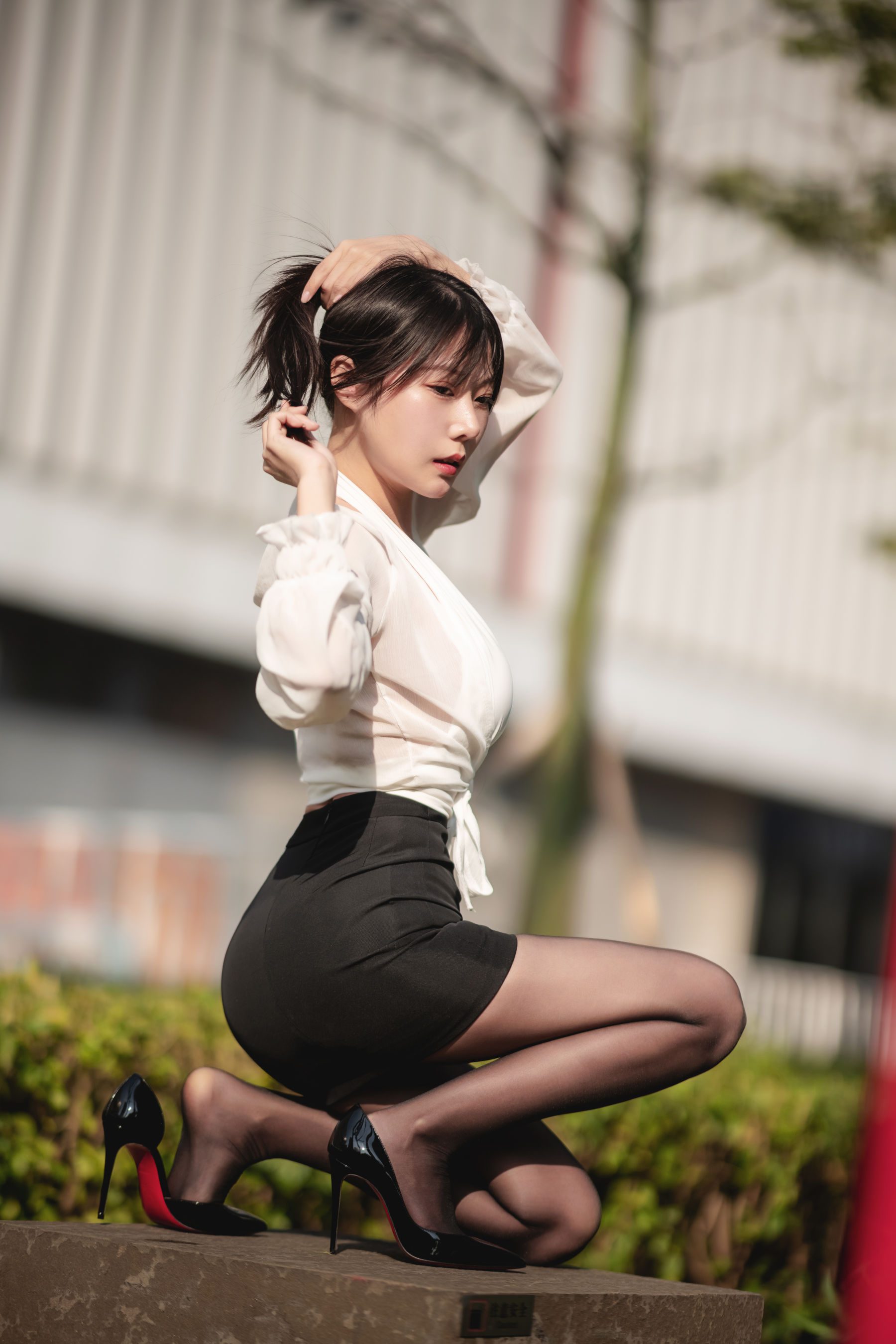 香草喵露露 – OL3.0 Cosplay-第1张