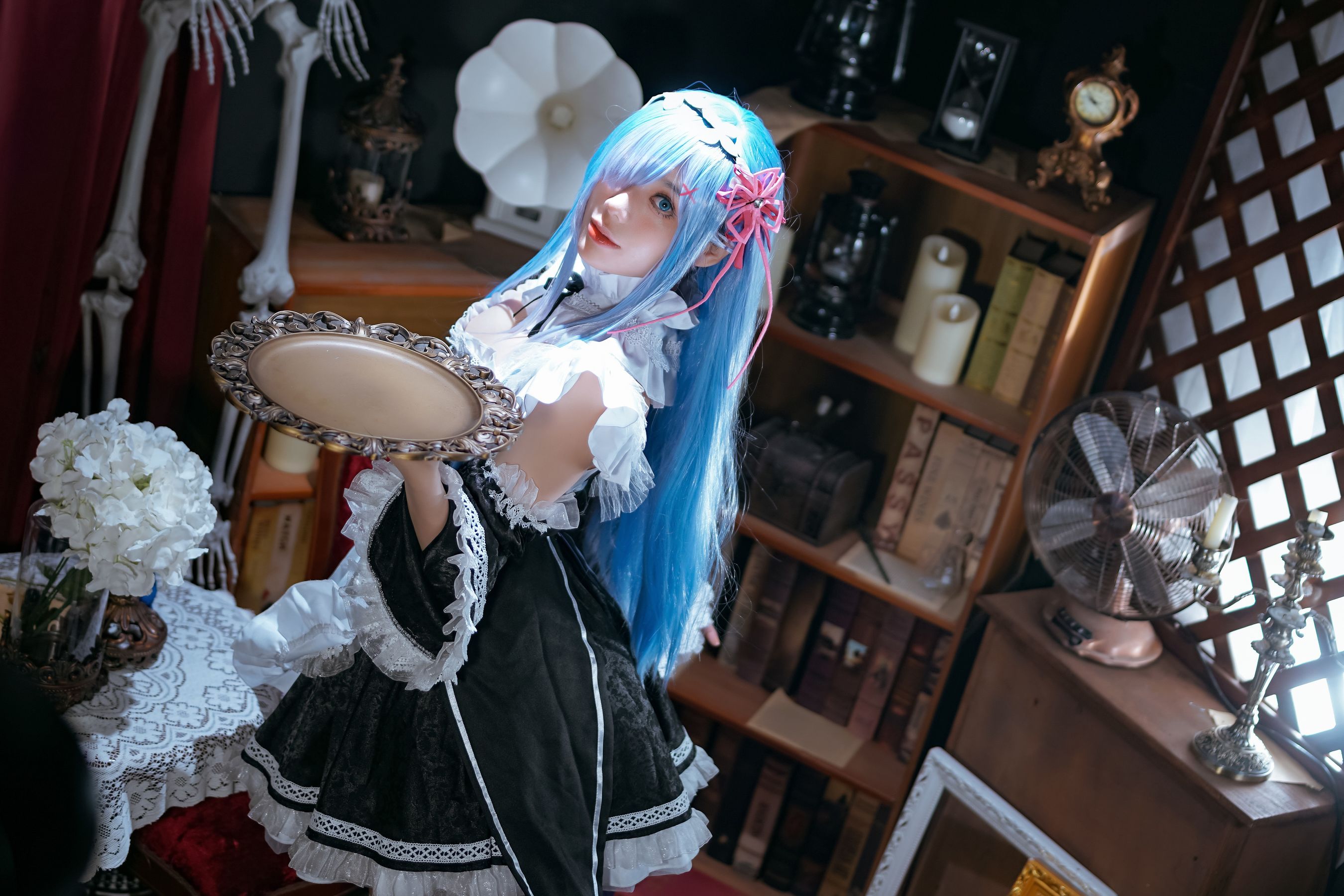 九言 – 雷姆 Cosplay-第1张