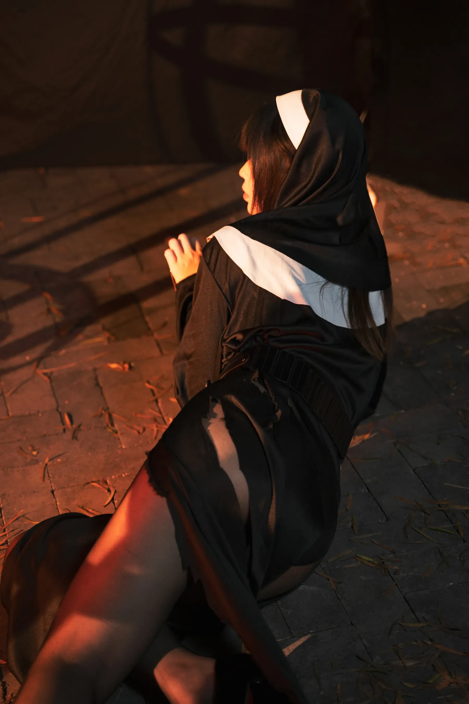 安曜曜 – 禁地修女 Cosplay-第5张