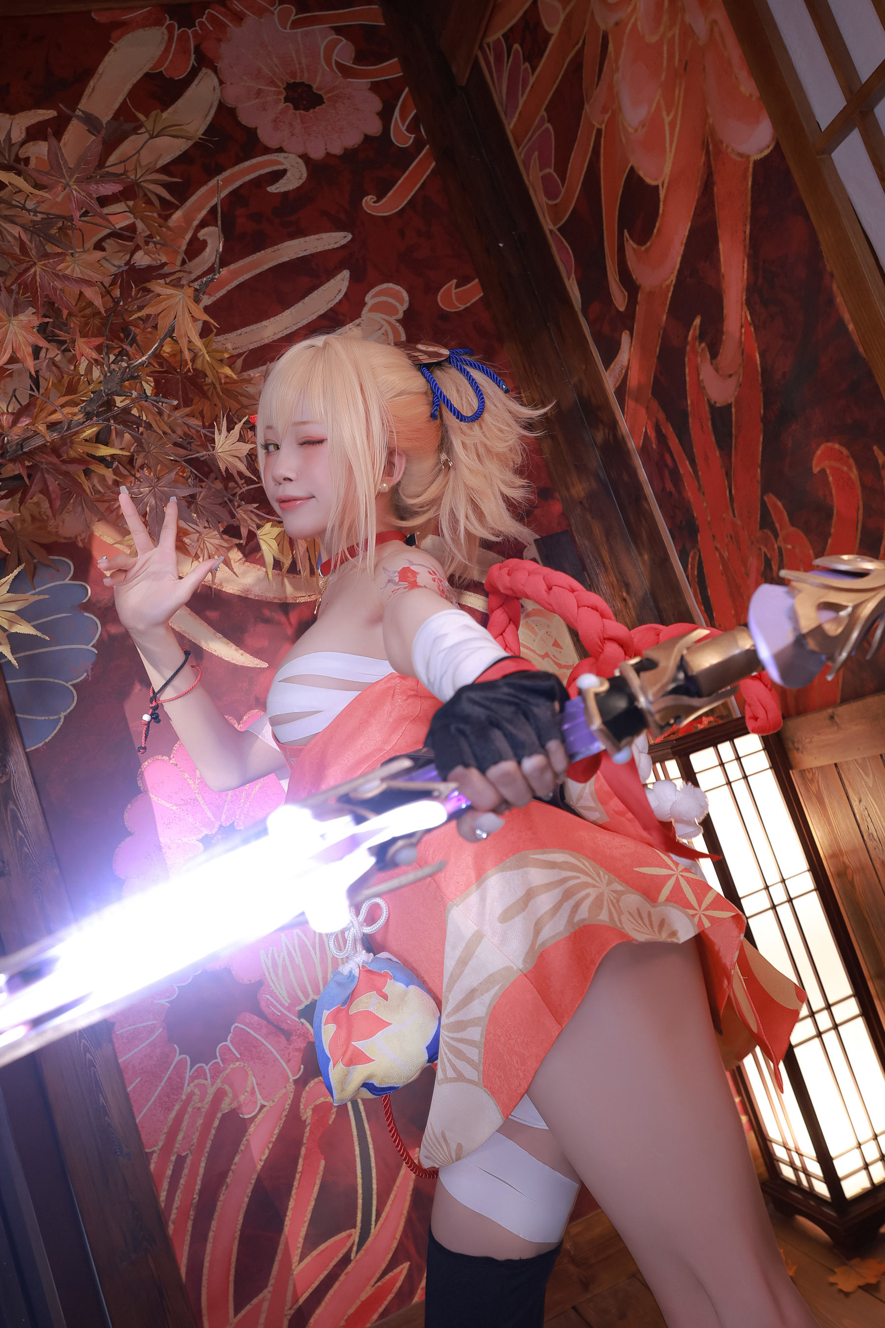 动漫博主水淼aqua – 宵宫 Cosplay-第1张