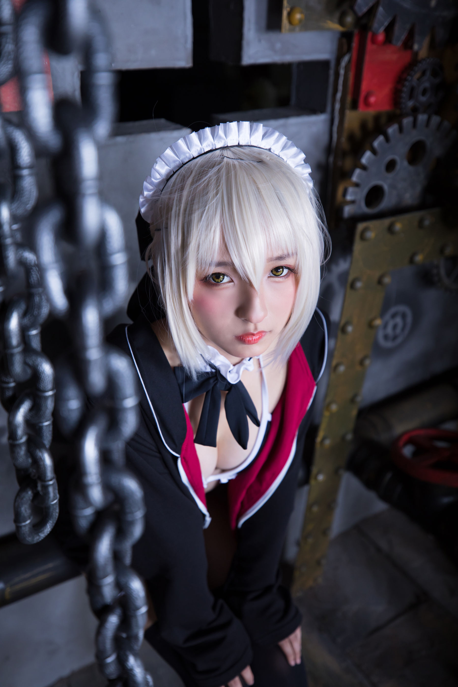 [萝莉COS] 神楽坂真冬 绝对服从(Fate Grand Order) Cosplay-第1张