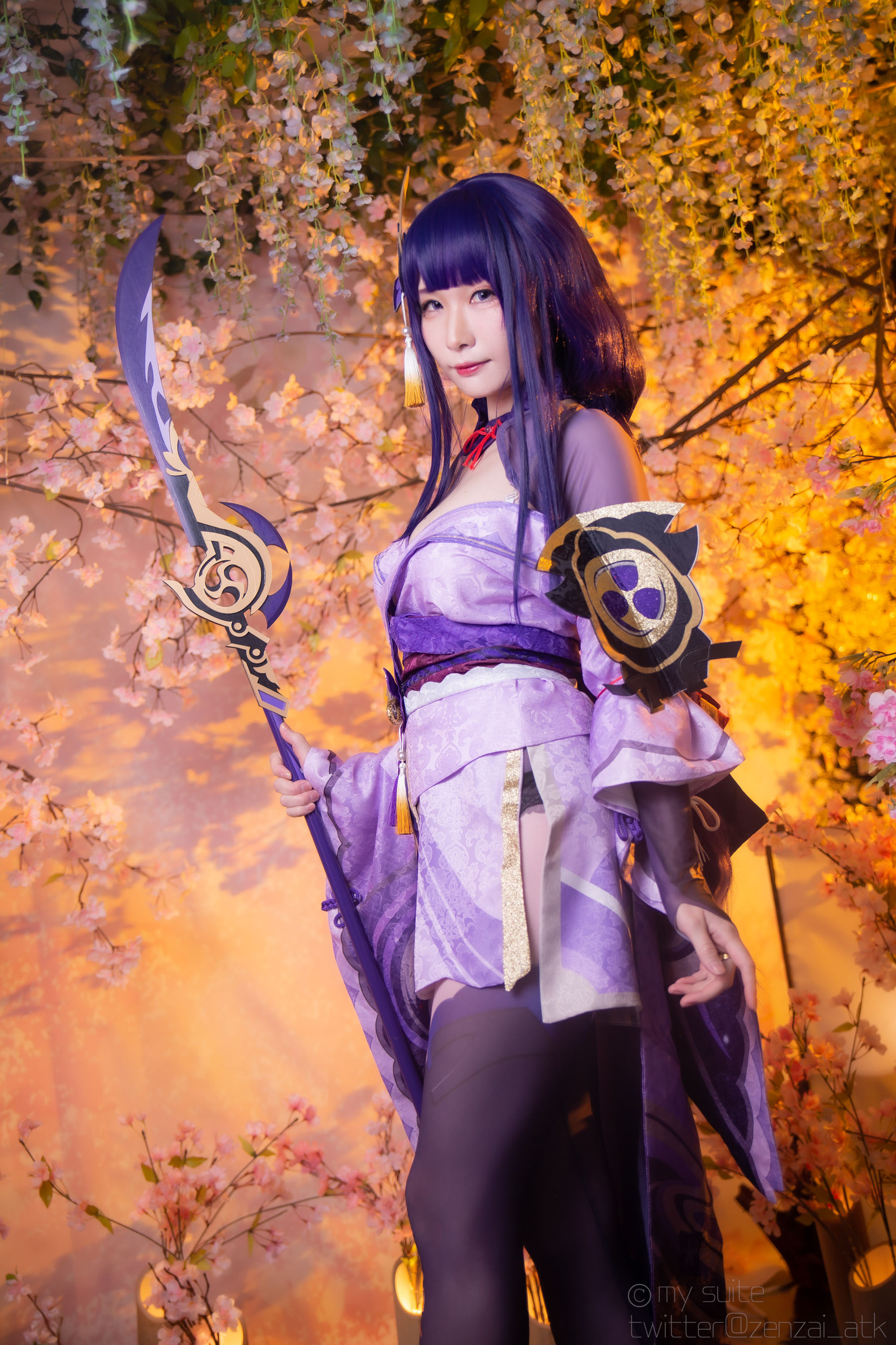(Cosplay)[my suite] Atsuki あつき – Ikazuti 霆 (Genshin Impact) Cosplay-第2张