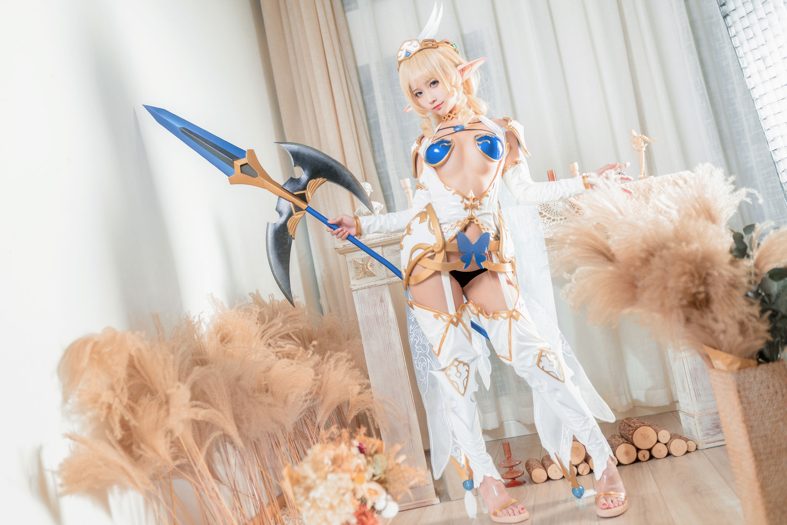 动漫博主蠢沫沫 – 精灵村 第三村人 Cosplay-第1张