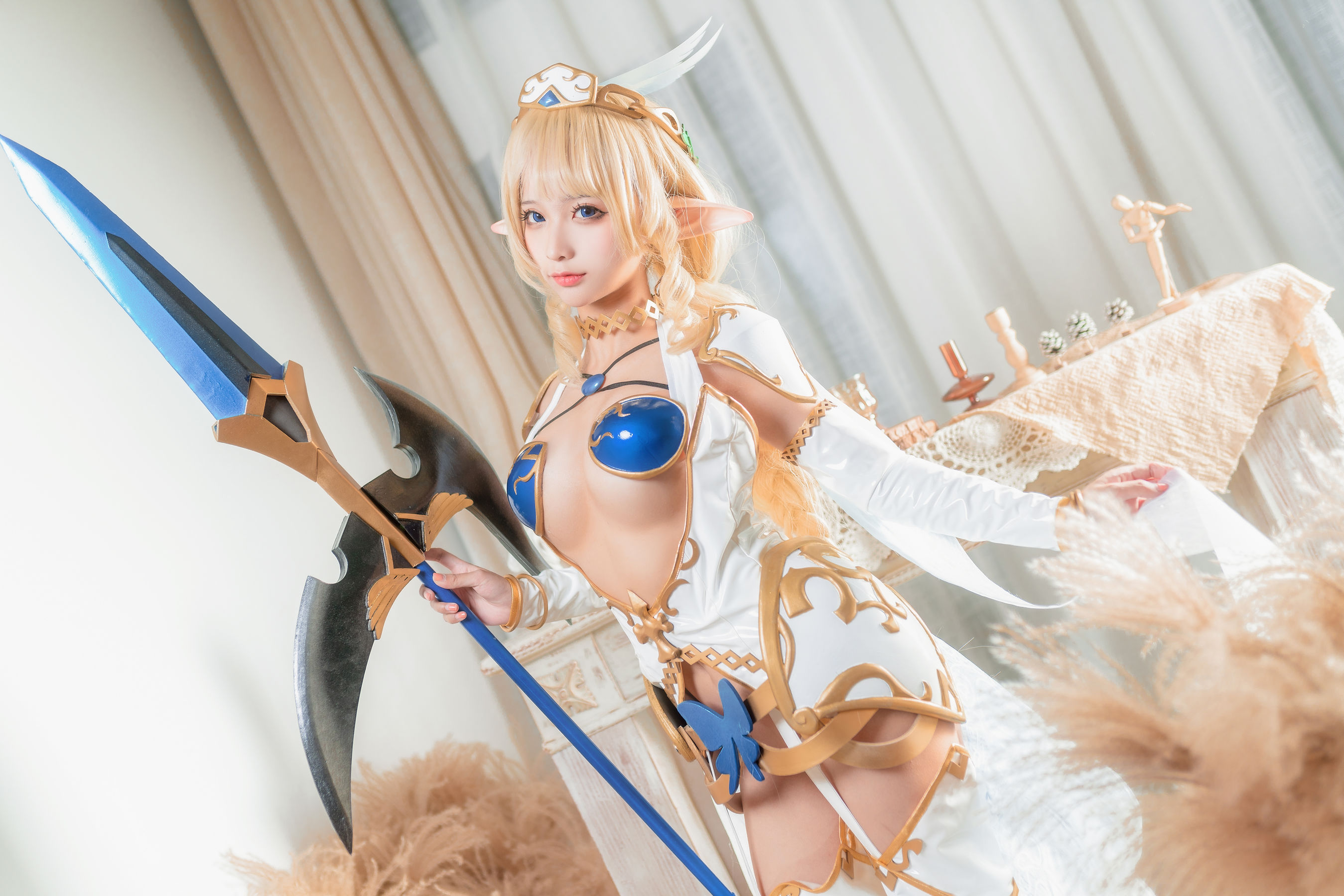 动漫博主蠢沫沫 – 精灵村 第三村人 Cosplay-第2张