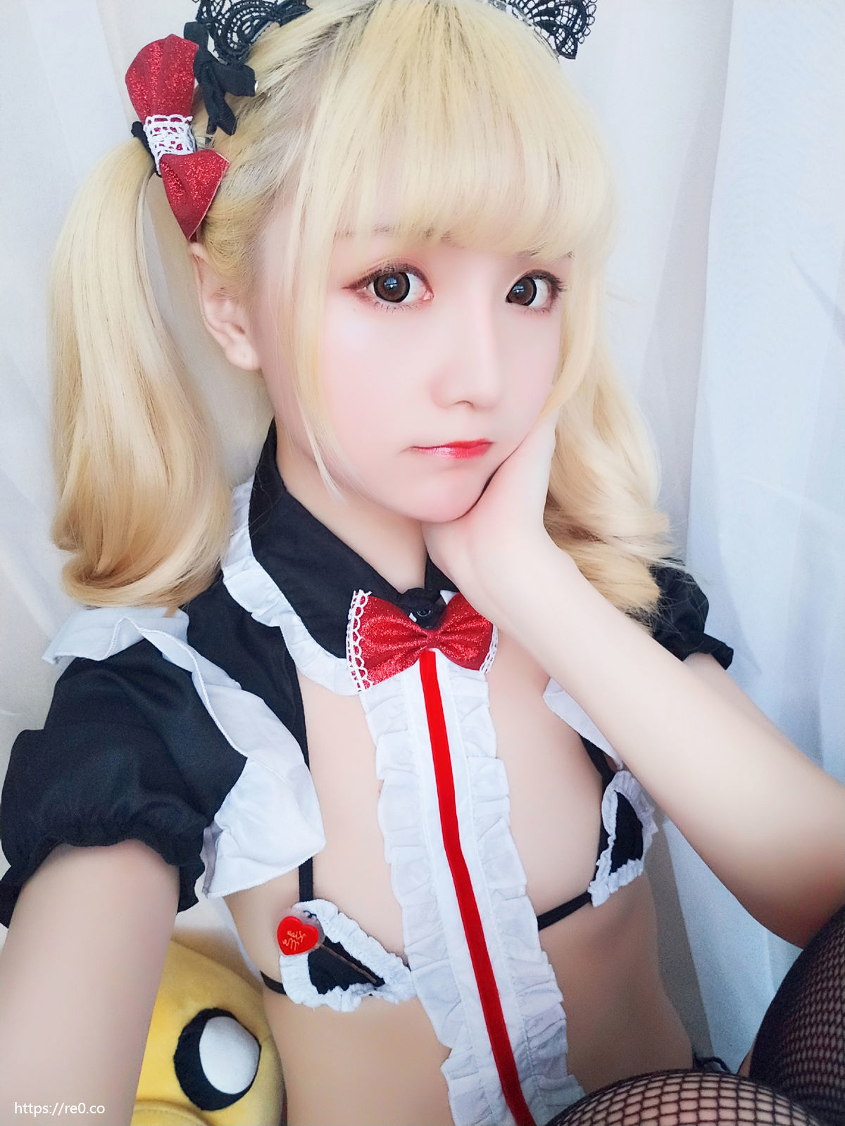 [萝莉COS] 星之迟迟 VOL.04 元气女仆包 Cosplay-第6张