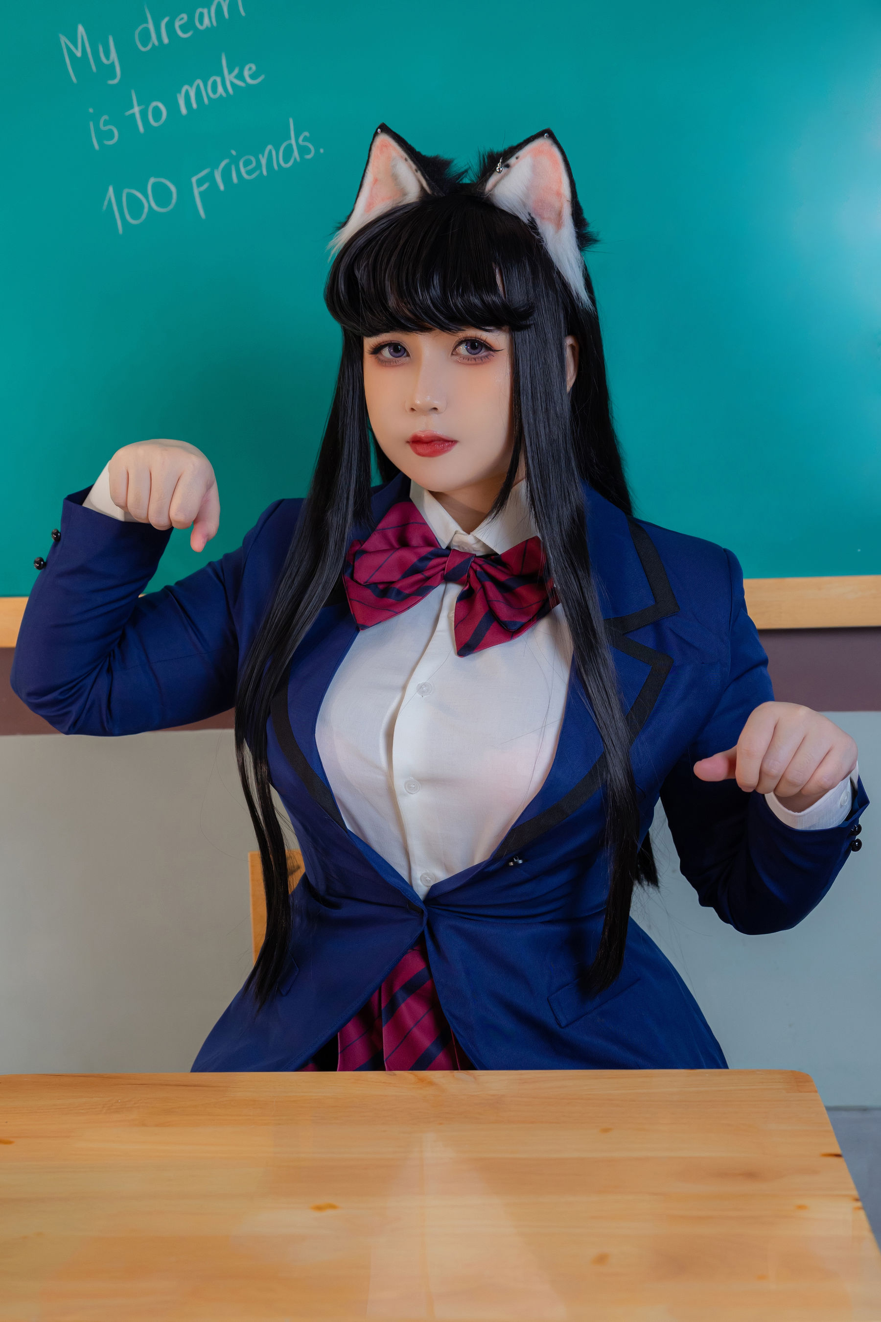 Uy Uy – Komi cant communicate Cosplay-第2张