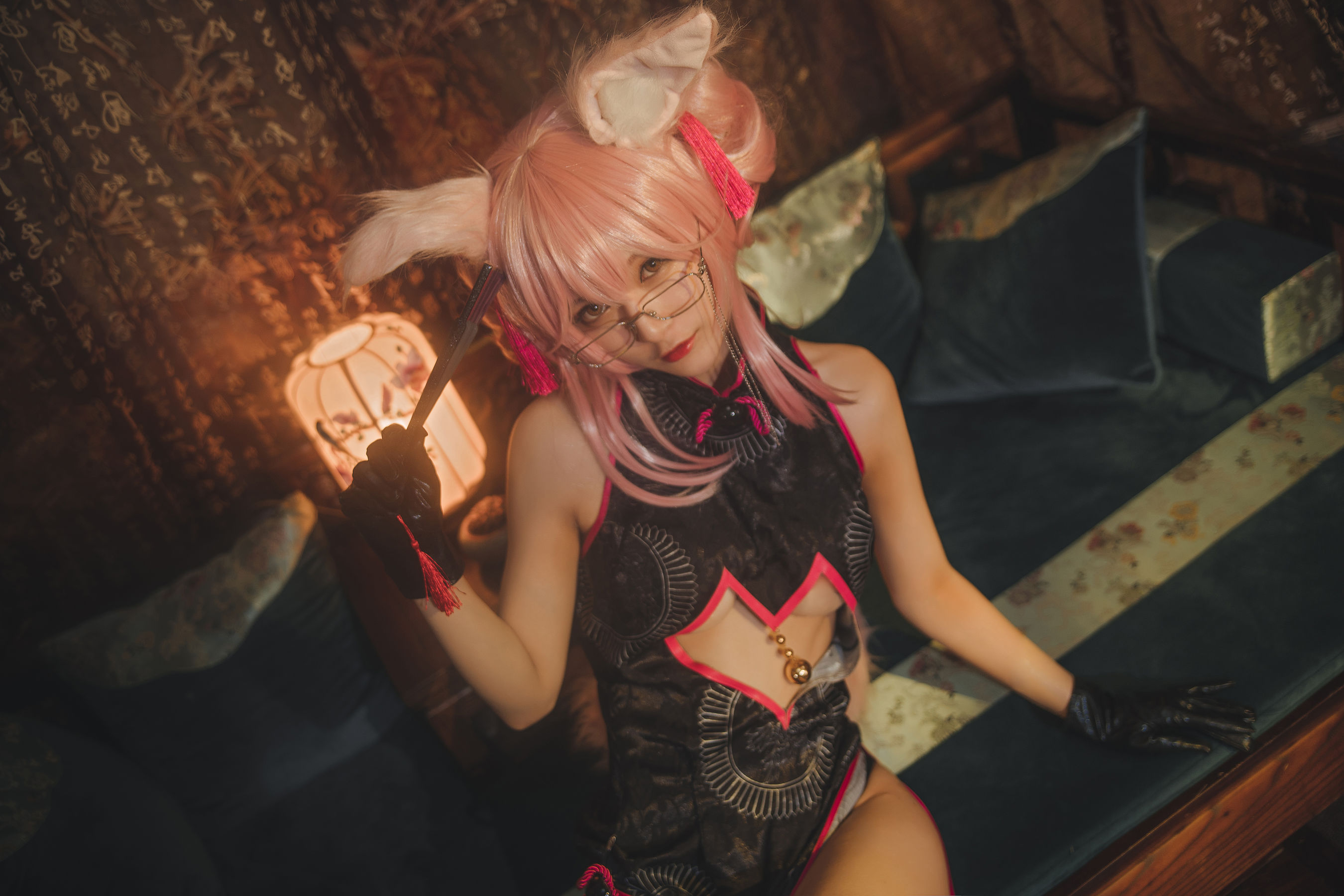 [Cosplay写真] 动漫博主铁板烧鬼舞w – 玉藻前 Cosplay-第3张