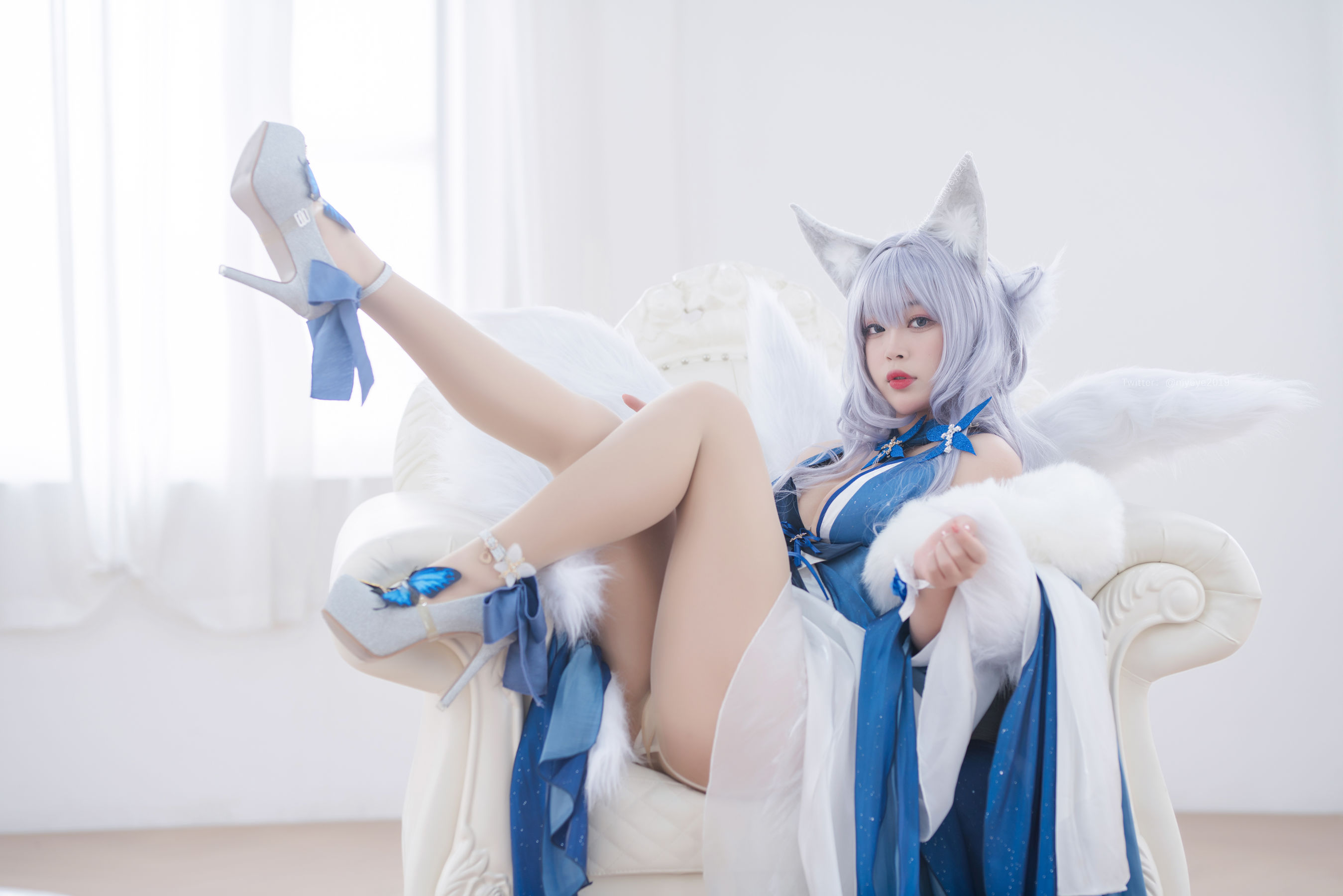 萌系小姐姐-白烨- – 信浓睡衣诱惑 Cosplay-第7张