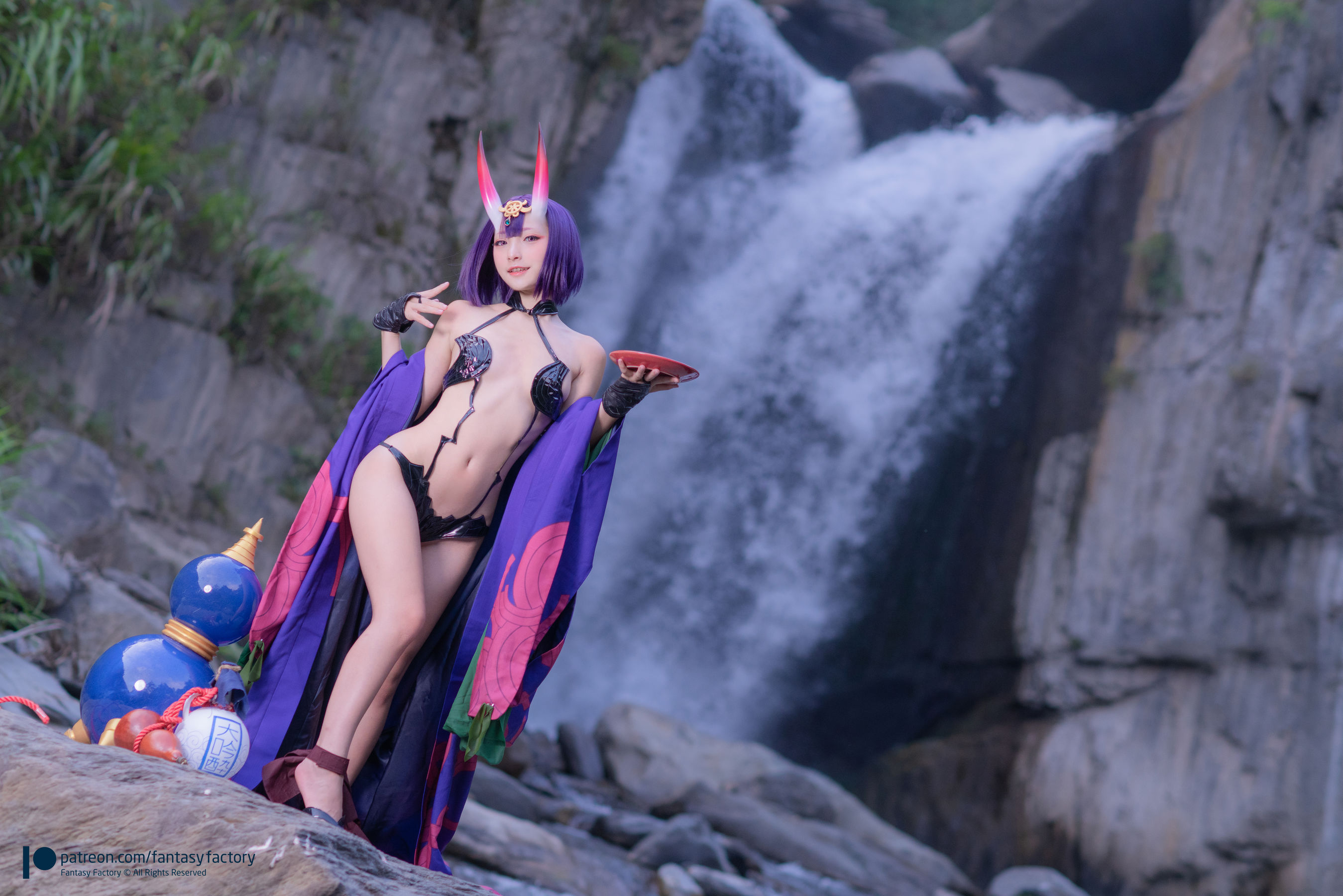 [Cosplay写真] 小丁 《Fantasy Factory》 – 2019.12 洛丽塔 酒吞童子 Cosplay-第2张