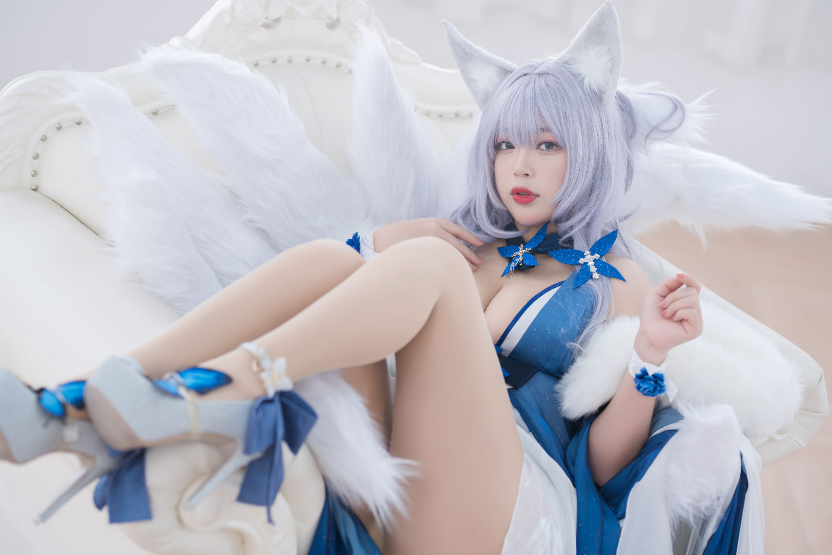 萌系小姐姐-白烨- – 信浓睡衣诱惑 Cosplay-第8张