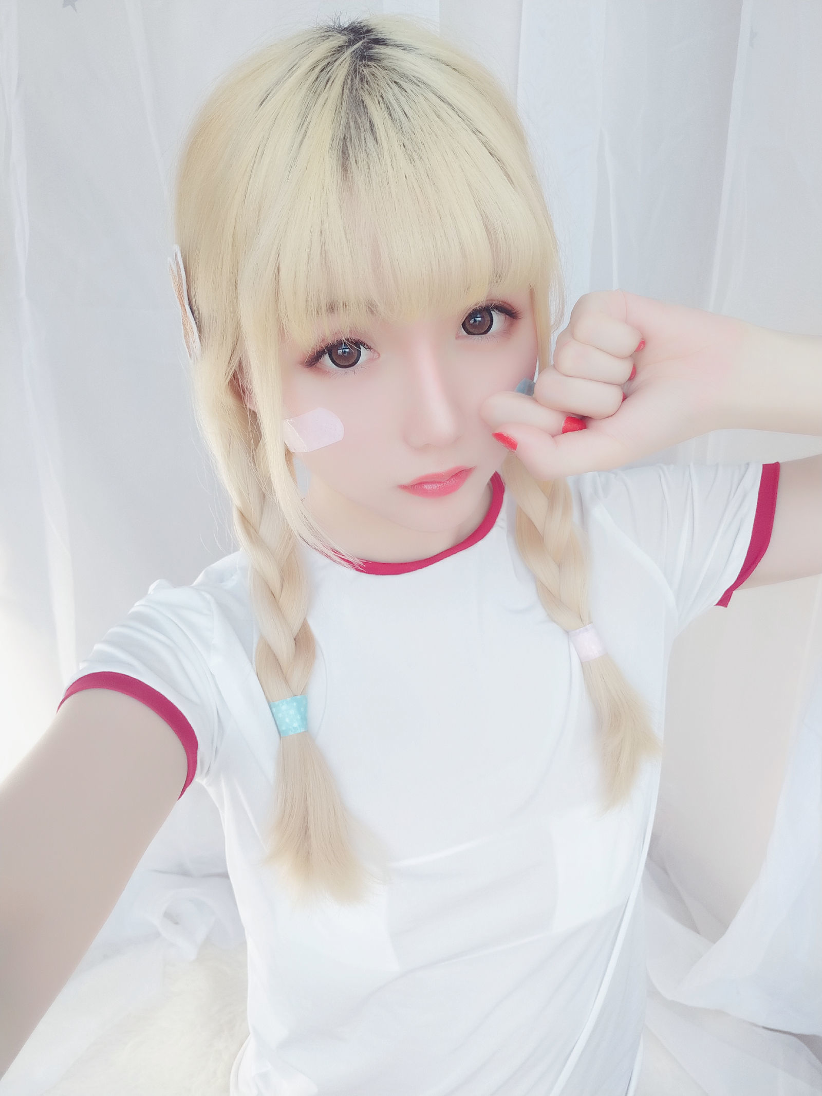 [萝莉COS] 星之迟迟 VOL.13 弱气学园包 Cosplay-第2张