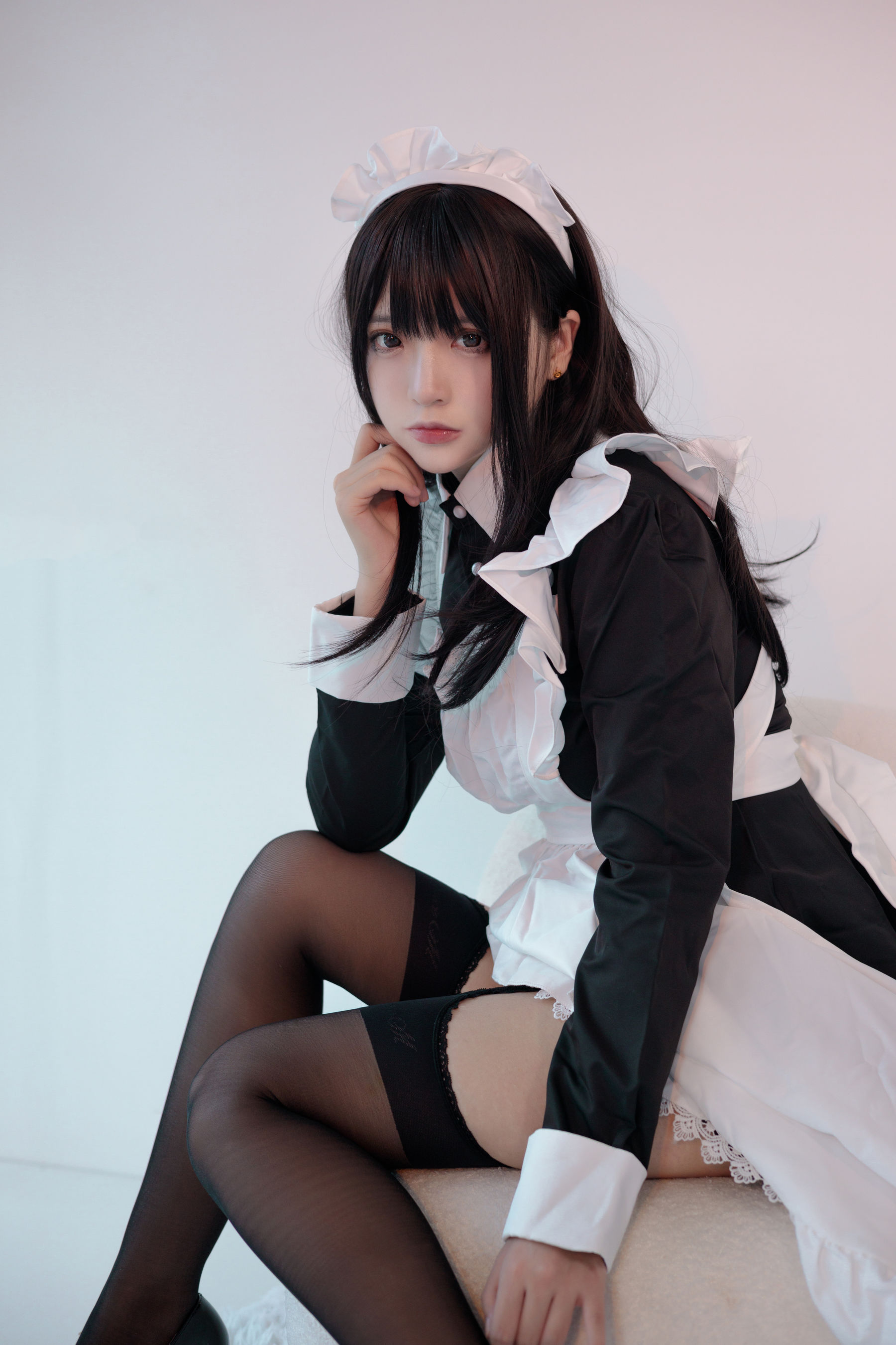 疯猫ss – 女仆 Cosplay-第1张