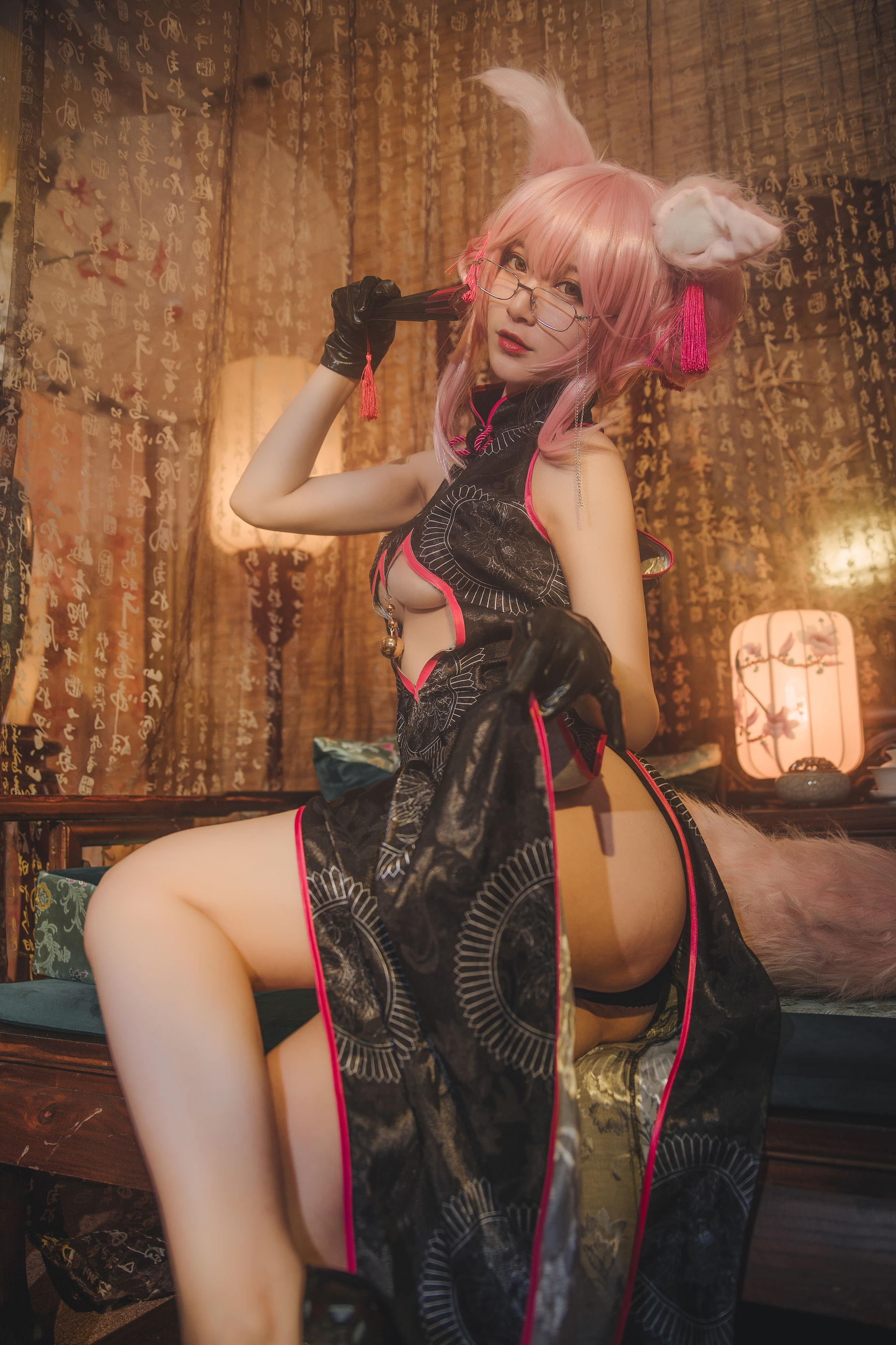 [Cosplay写真] 动漫博主铁板烧鬼舞w – 玉藻前 Cosplay-第6张