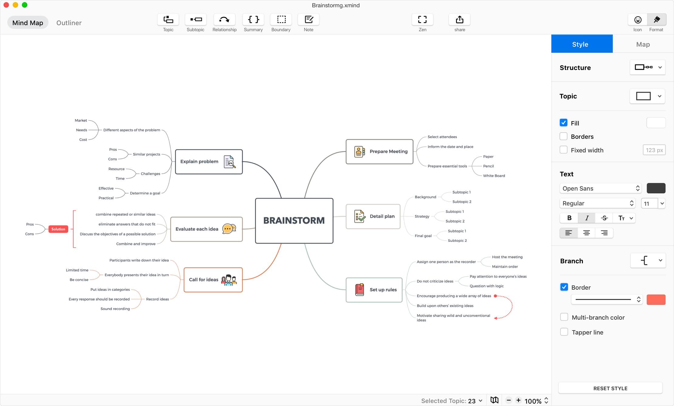 XMind for mac