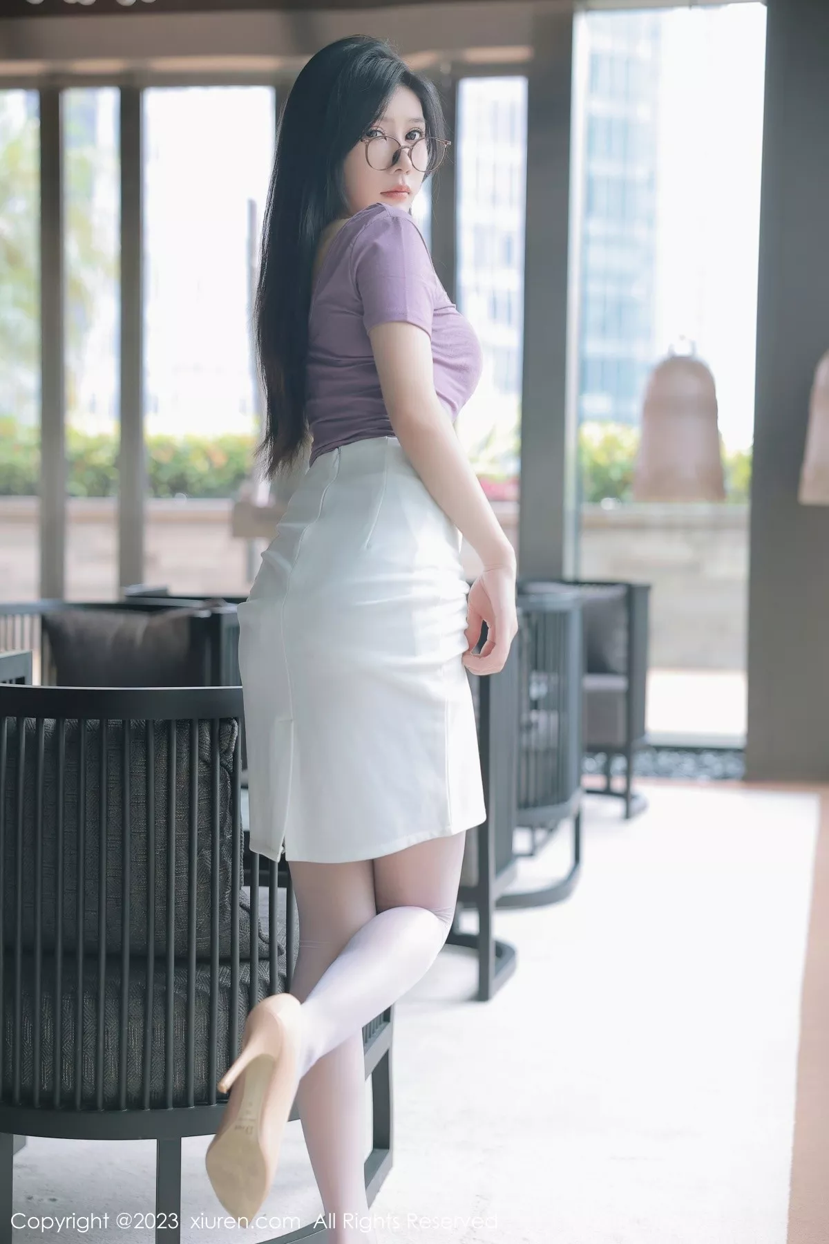 [XiuRen秀人网]第6865期尹甜甜写真  第8张-《94零社区》