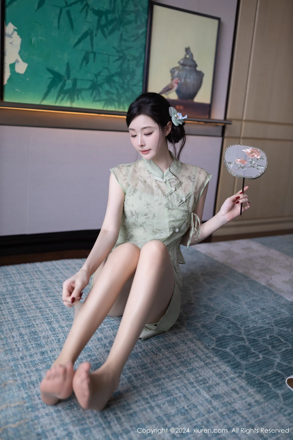 [XiuRen秀人网]第9124期小逗逗写真  第3张-《94零社区》