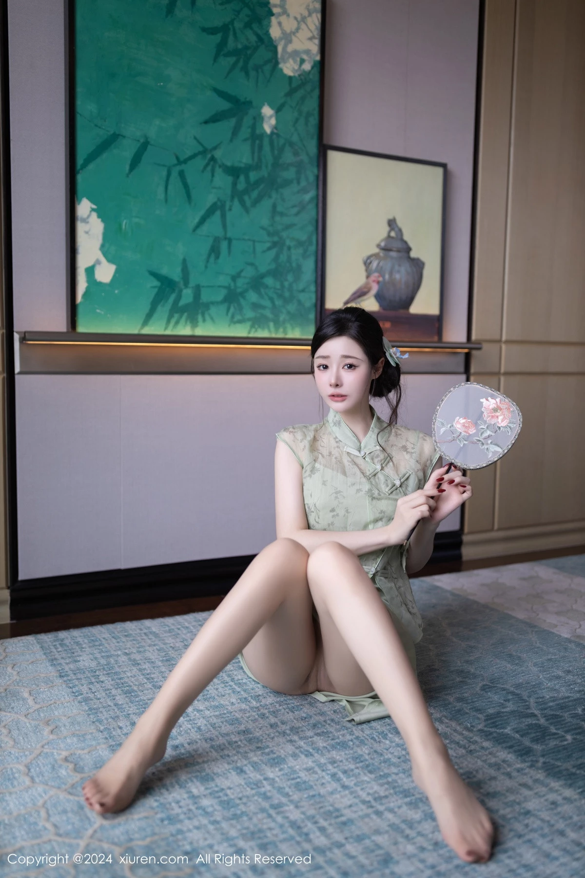 [XiuRen秀人网]第9124期小逗逗写真  第4张-《94零社区》