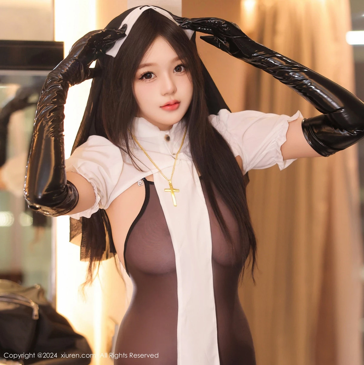 [XiuRen秀人网]第9152期柚柚小奶瓶写真  第5张-《94零社区》