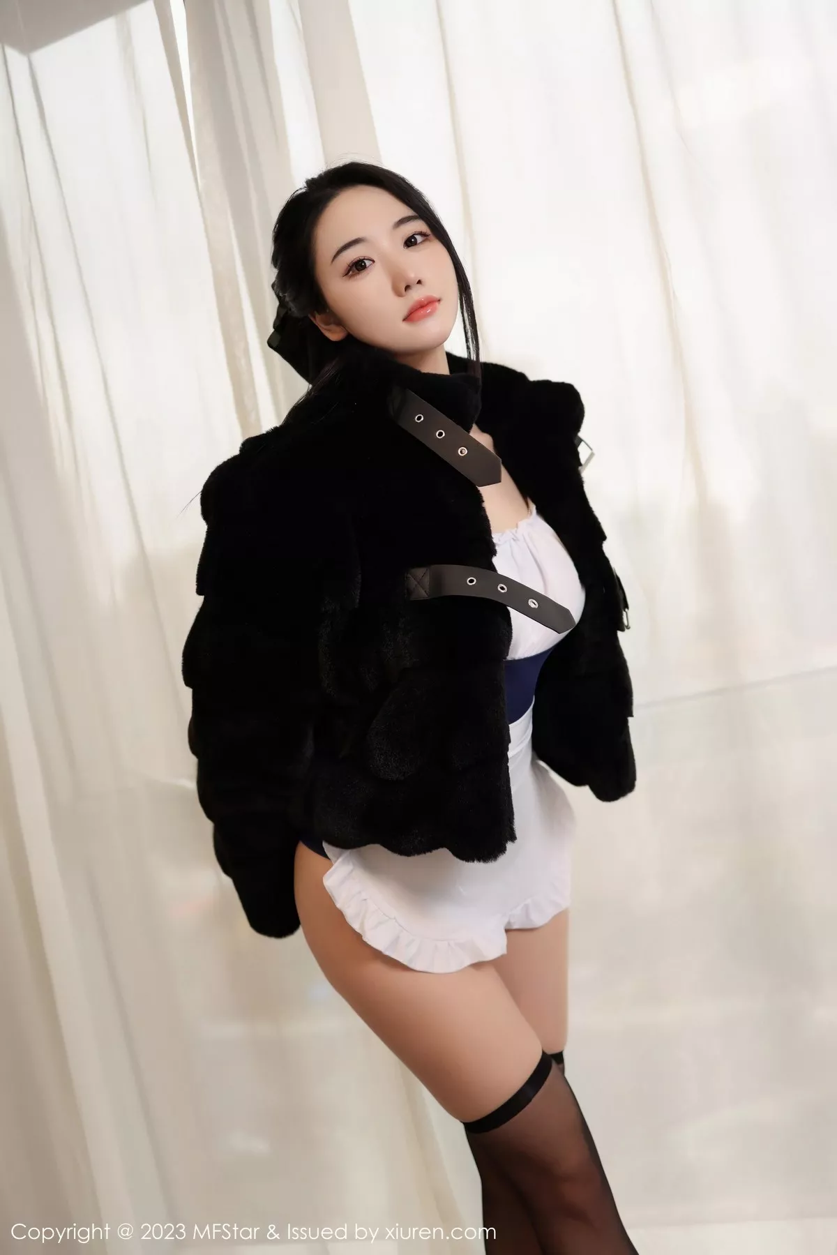 [MFStar模范学院]第609期汐汐爱吃草莓写真  第3张-《94零社区》
