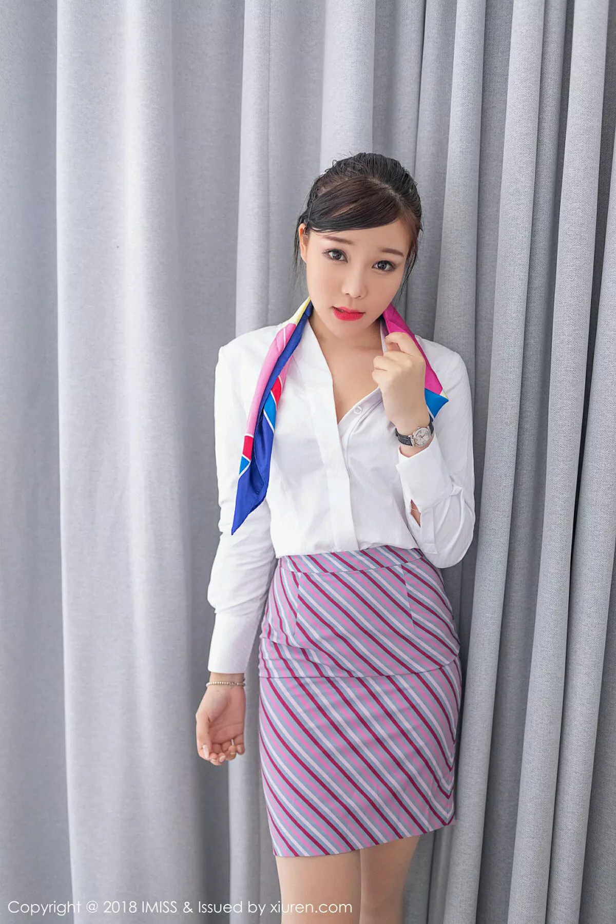 [Imiss爱蜜社]第284期芝芝Booty写真  第3张-《94零社区》