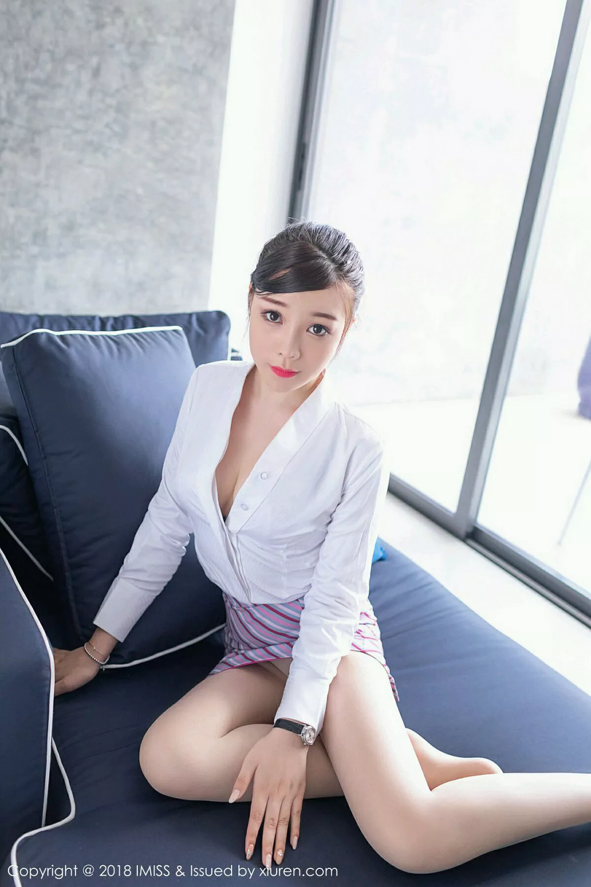 [Imiss爱蜜社]第284期芝芝Booty写真  第7张-《94零社区》