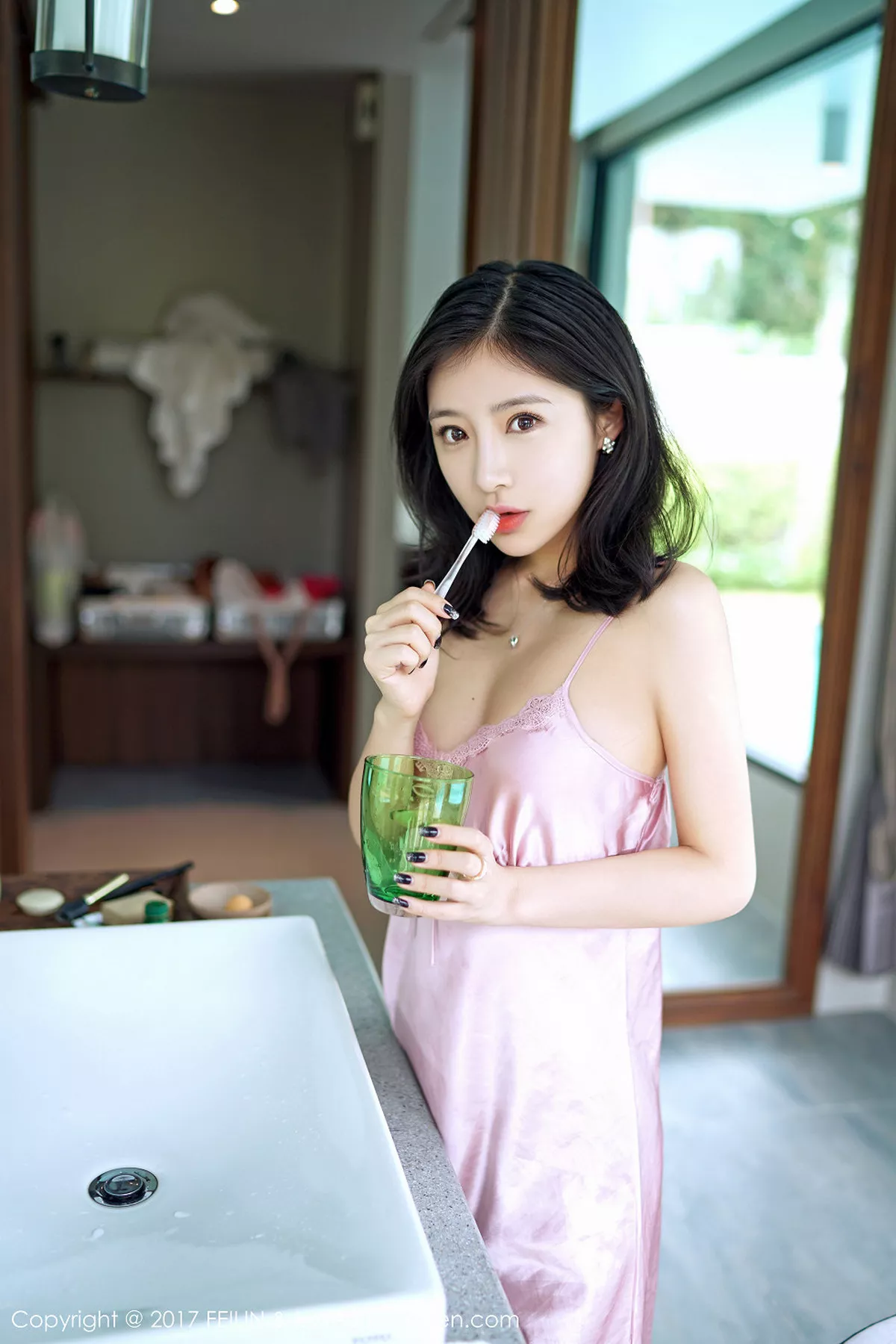 [FeiLin嗲囡囡]第084期施忆佳写真  第13张-《94零社区》