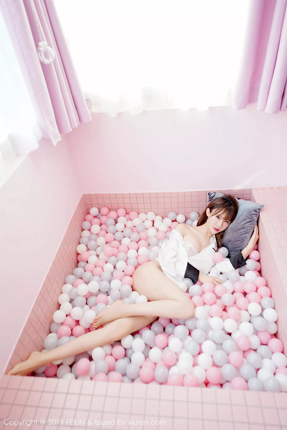 [FeiLin嗲囡囡]第214期程梓写真  第6张-《94零社区》