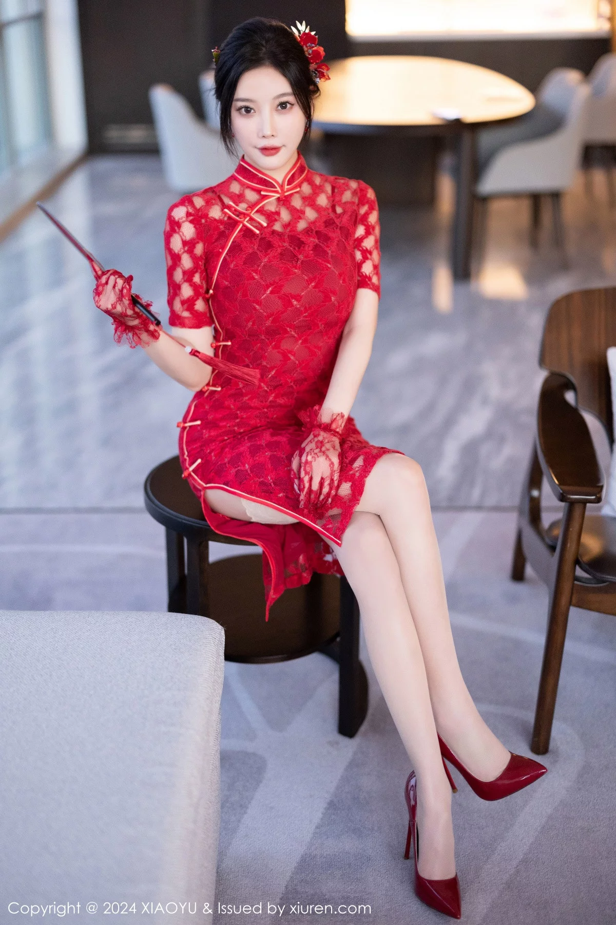 [XiaoYu画语界]第1184期杨晨晨写真  第4张-《94零社区》