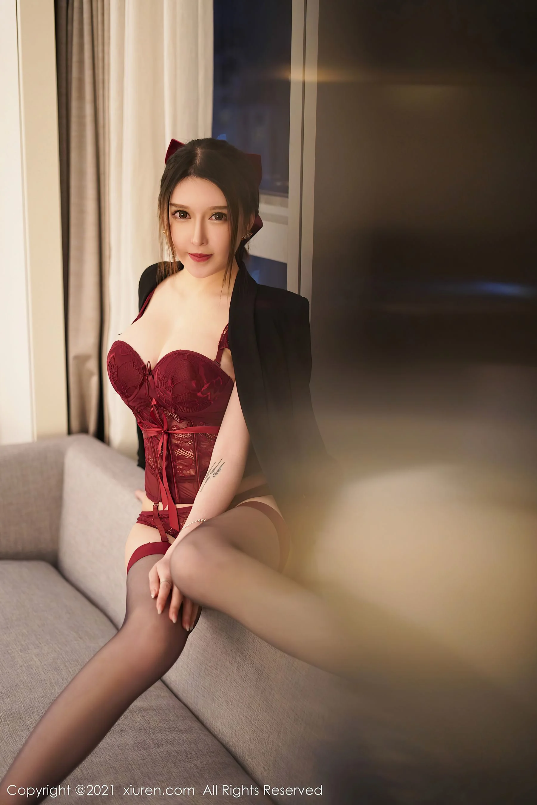 [秀人XIUREN] No.3204 玉兔miki  第7张-《94零社区》