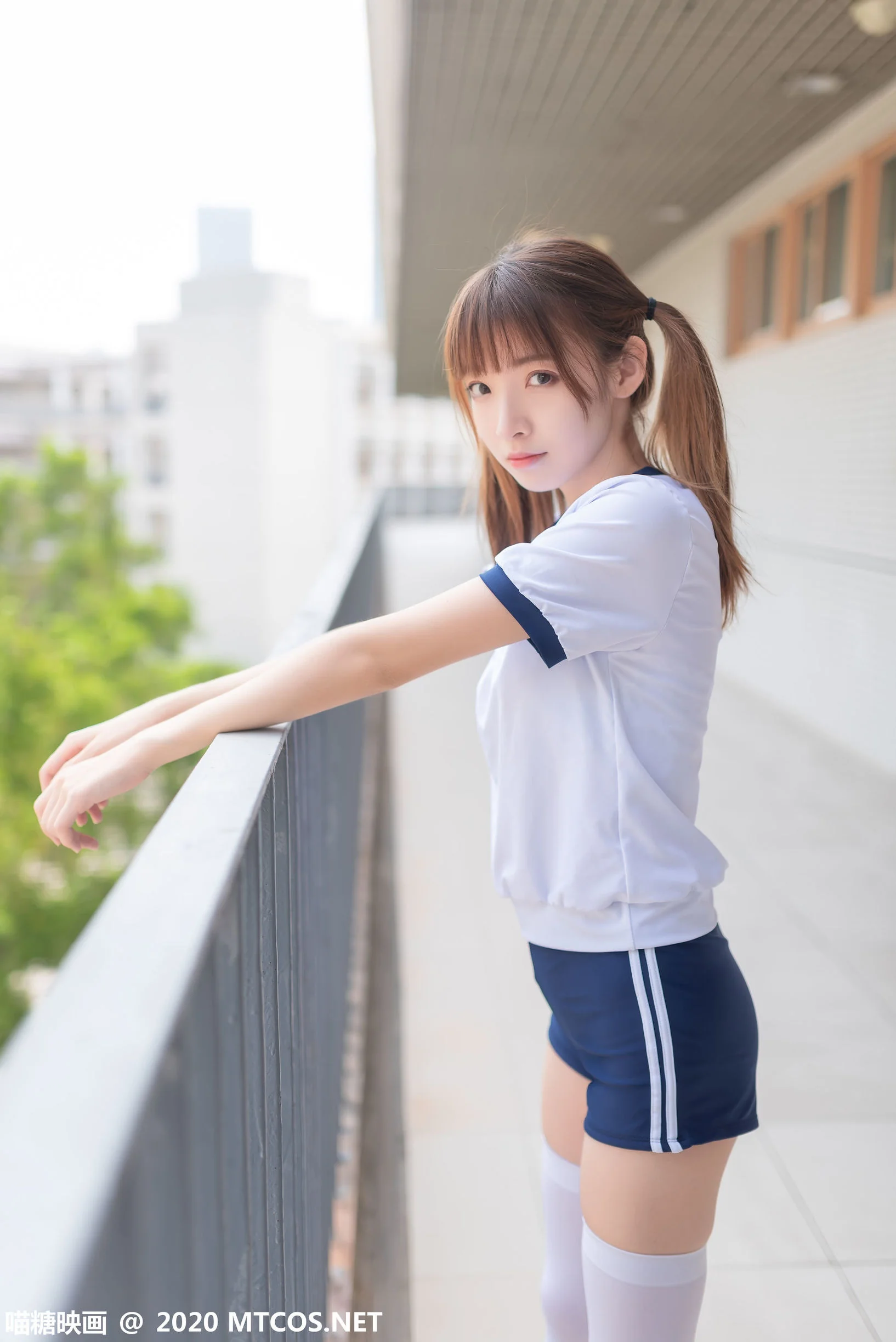 [喵糖映画] VOL.182 白袜体操服  第3张-《94零社区》