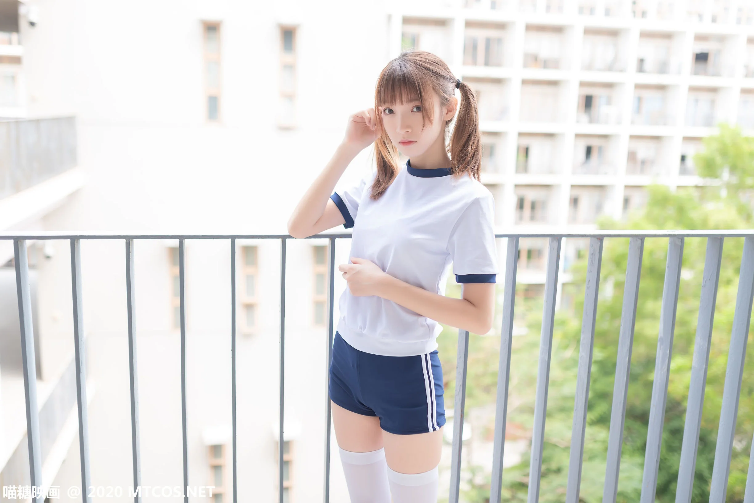 [喵糖映画] VOL.182 白袜体操服  第4张-《94零社区》