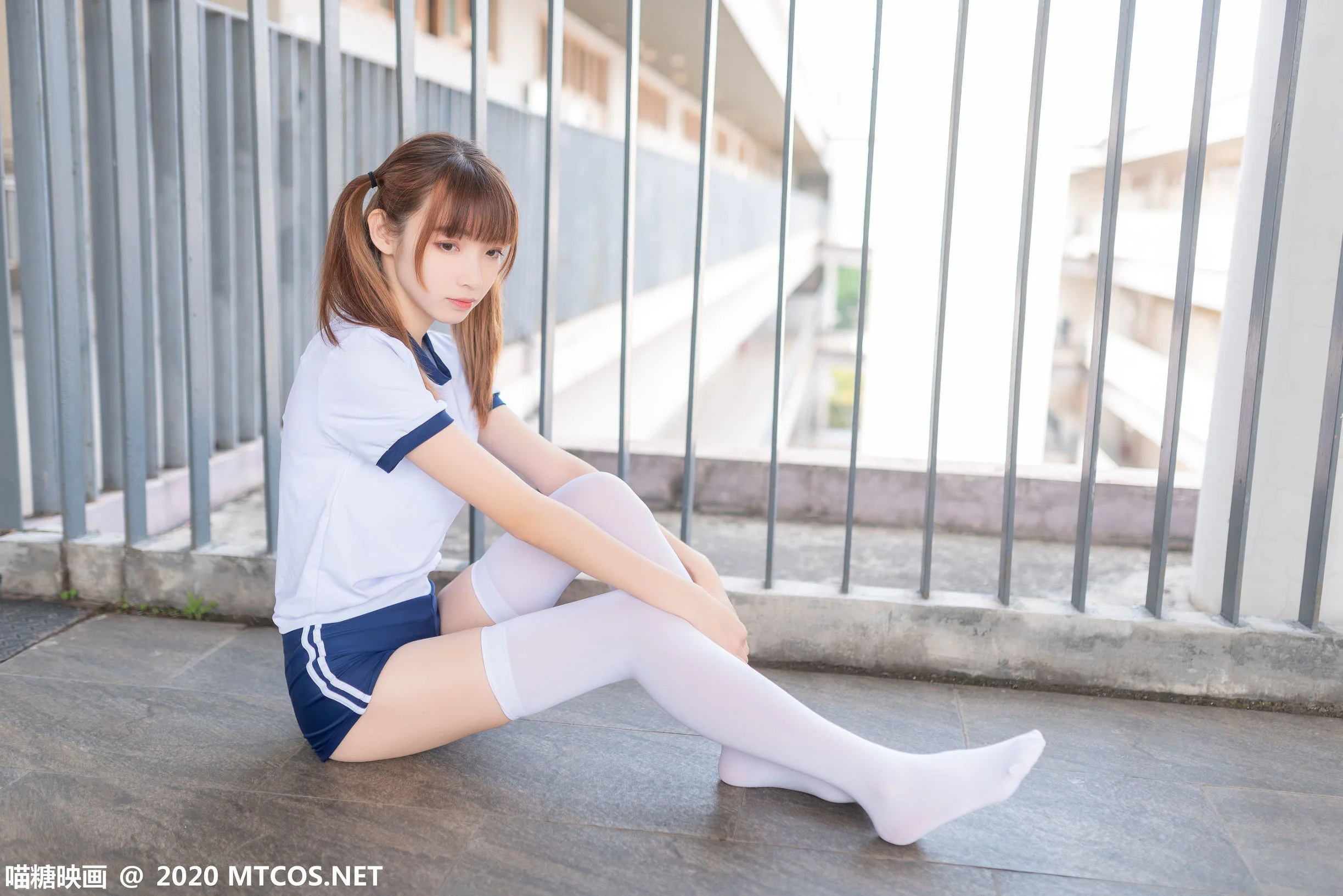 [喵糖映画] VOL.182 白袜体操服  第6张-《94零社区》