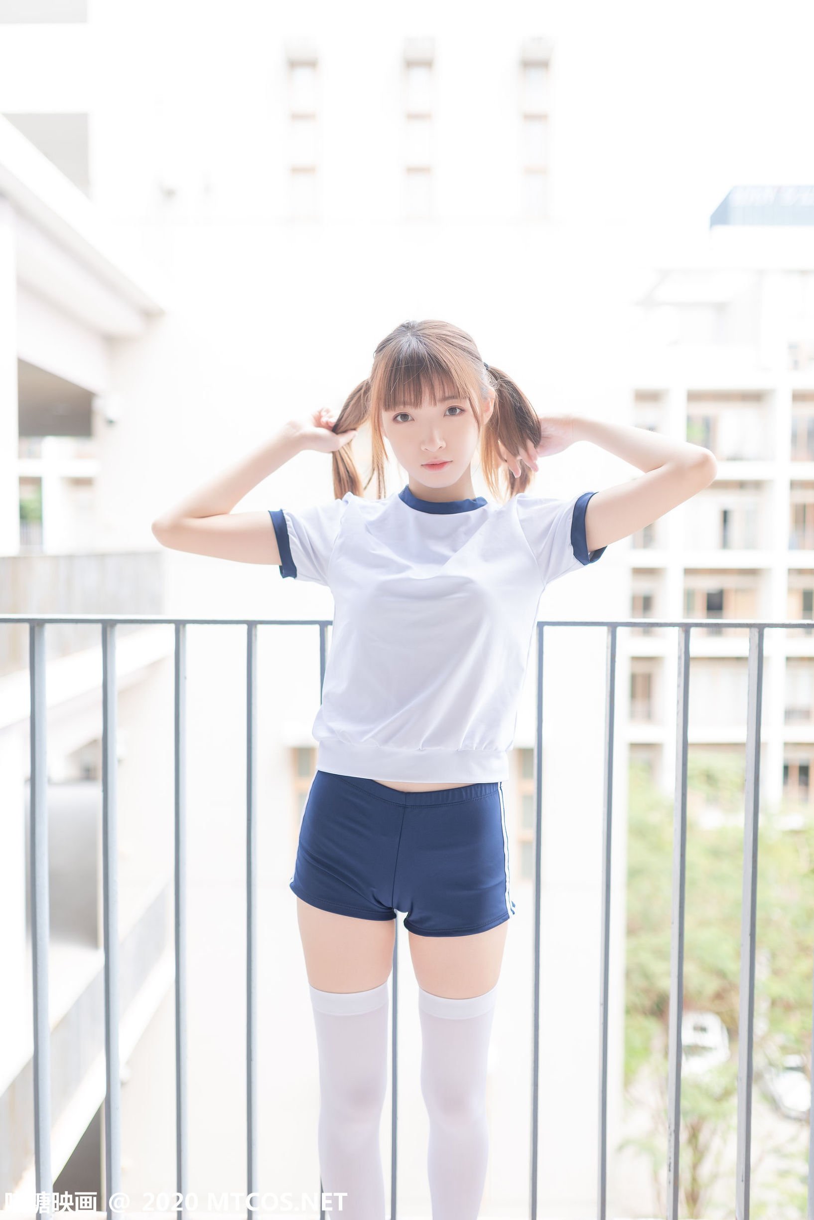 [喵糖映画] VOL.182 白袜体操服  第5张-《94零社区》