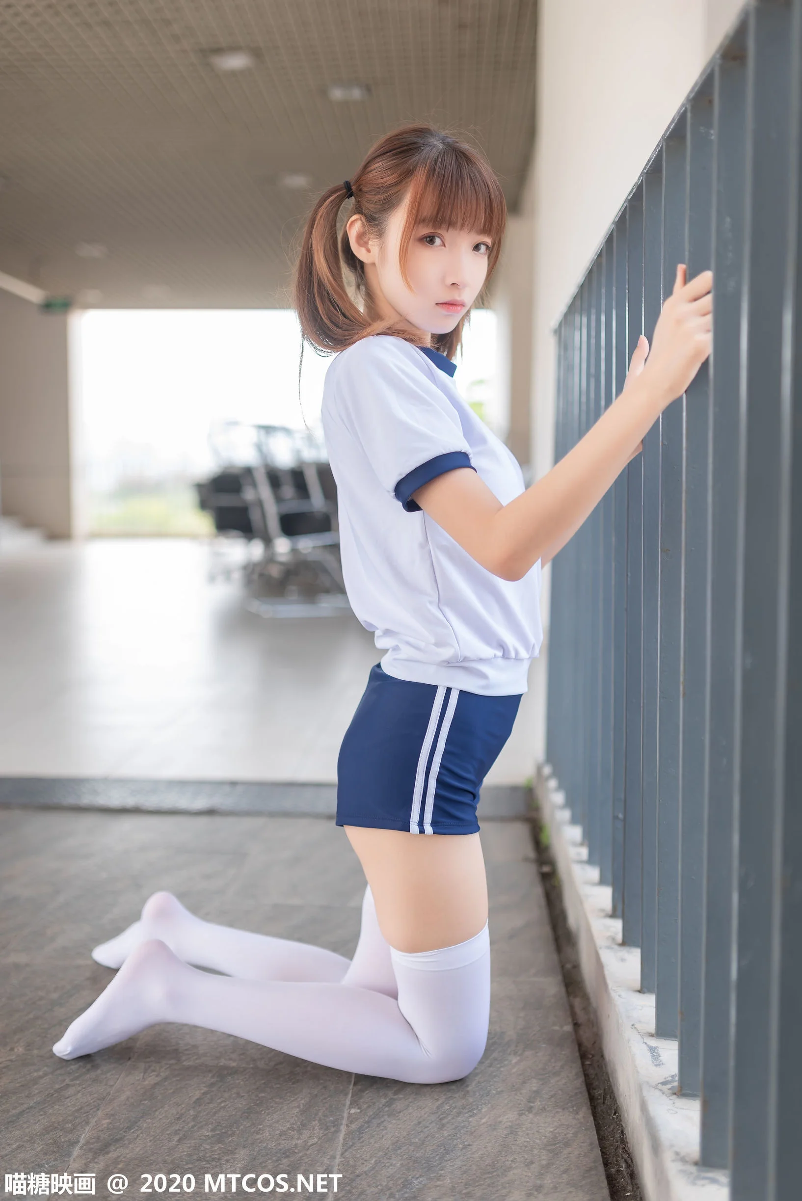 [喵糖映画] VOL.182 白袜体操服  第9张-《94零社区》