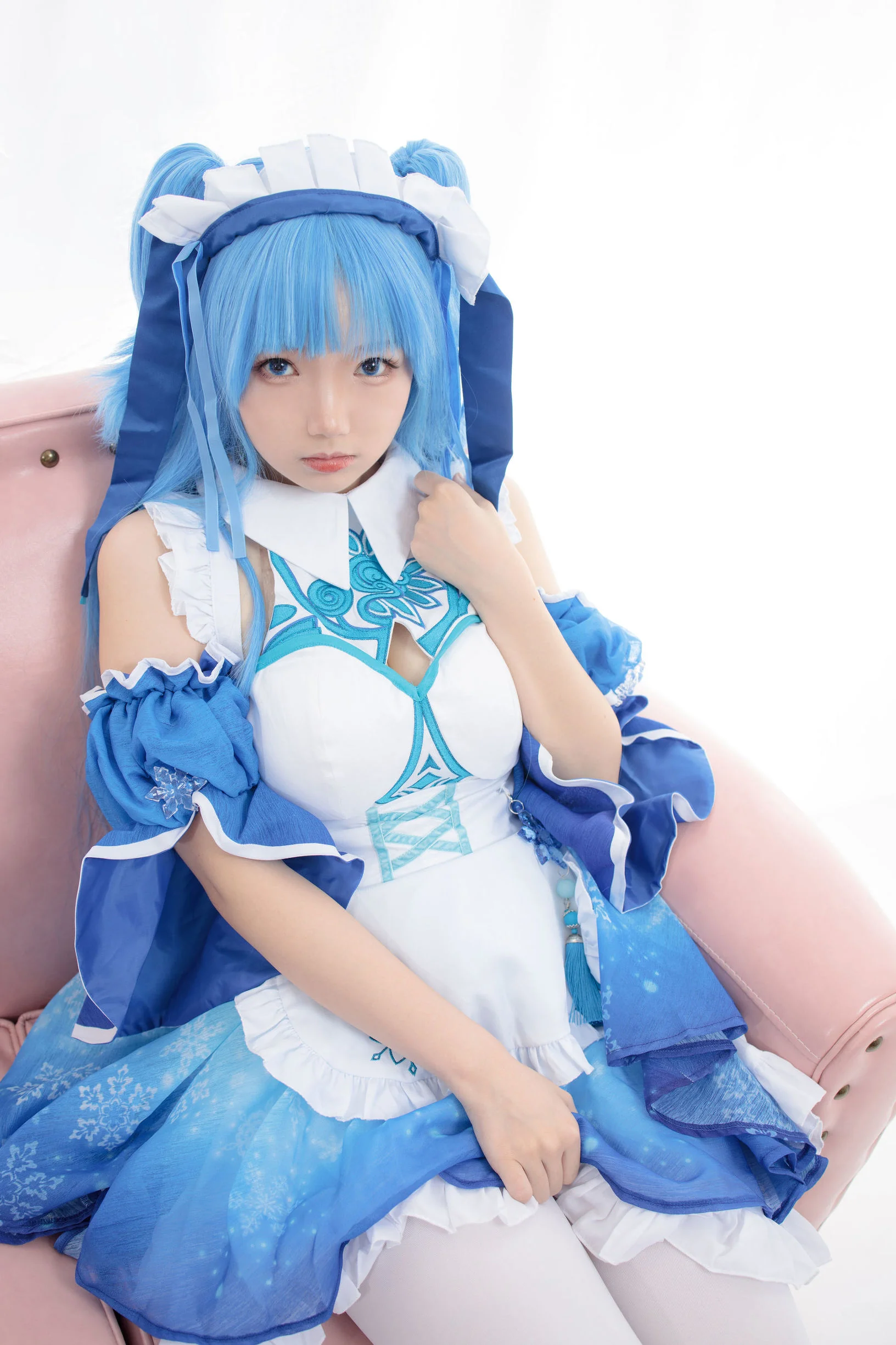 [森萝财团] JKFUN-023 雪晴 珂朵莉 300D白丝  第6张-《94零社区》