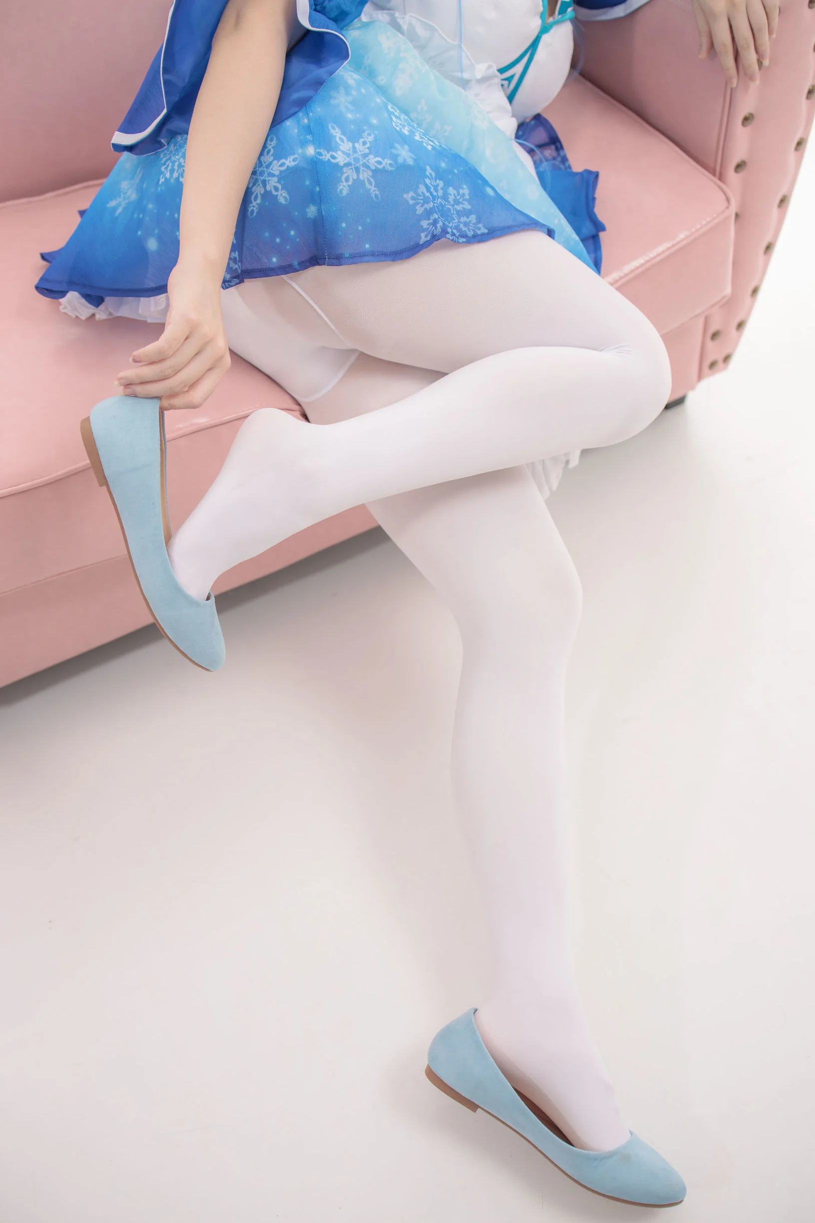 [森萝财团] JKFUN-023 雪晴 珂朵莉 300D白丝  第13张-《94零社区》