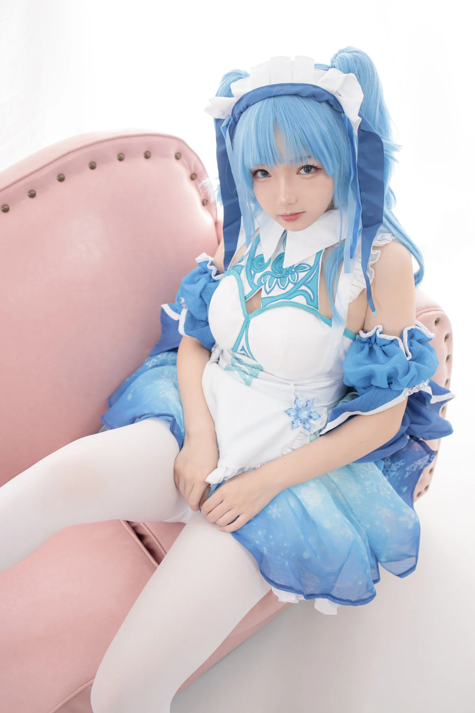 [森萝财团] JKFUN-023 雪晴 珂朵莉 300D白丝  第15张-《94零社区》