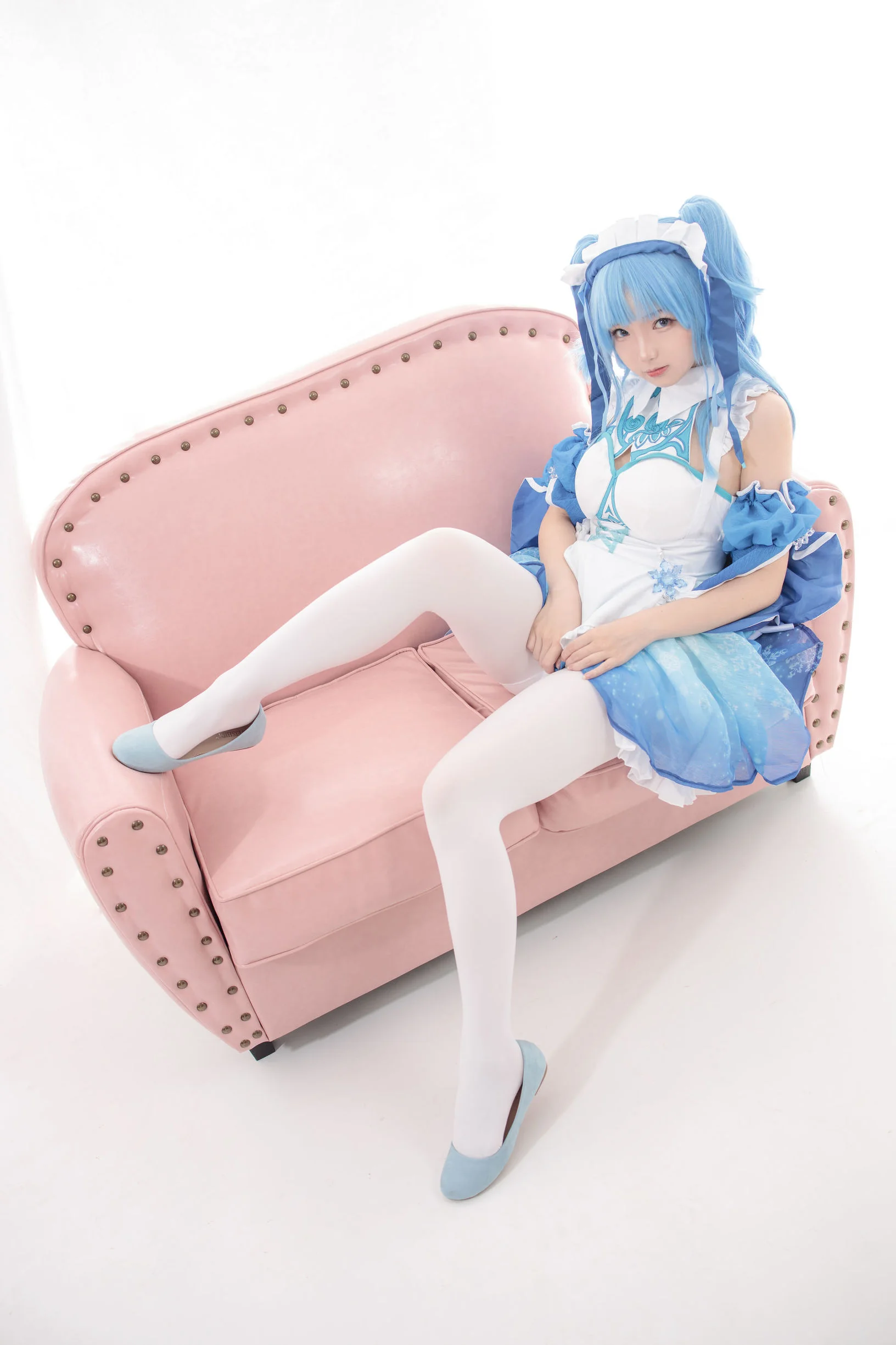 [森萝财团] JKFUN-023 雪晴 珂朵莉 300D白丝  第14张-《94零社区》