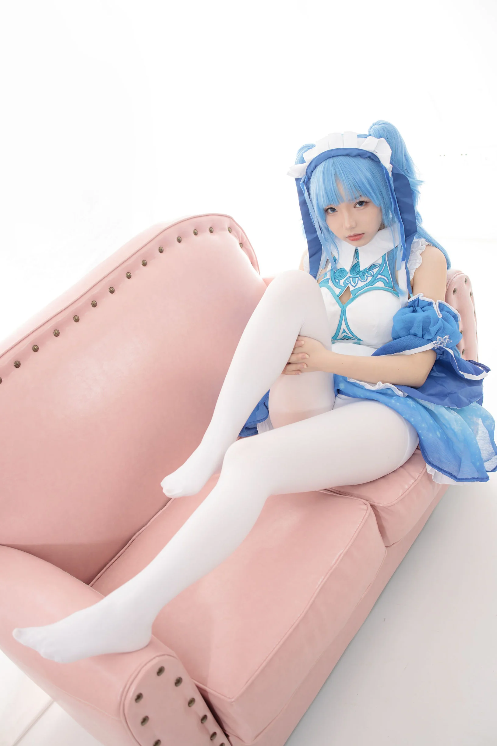 [森萝财团] JKFUN-023 雪晴 珂朵莉 300D白丝  第22张-《94零社区》
