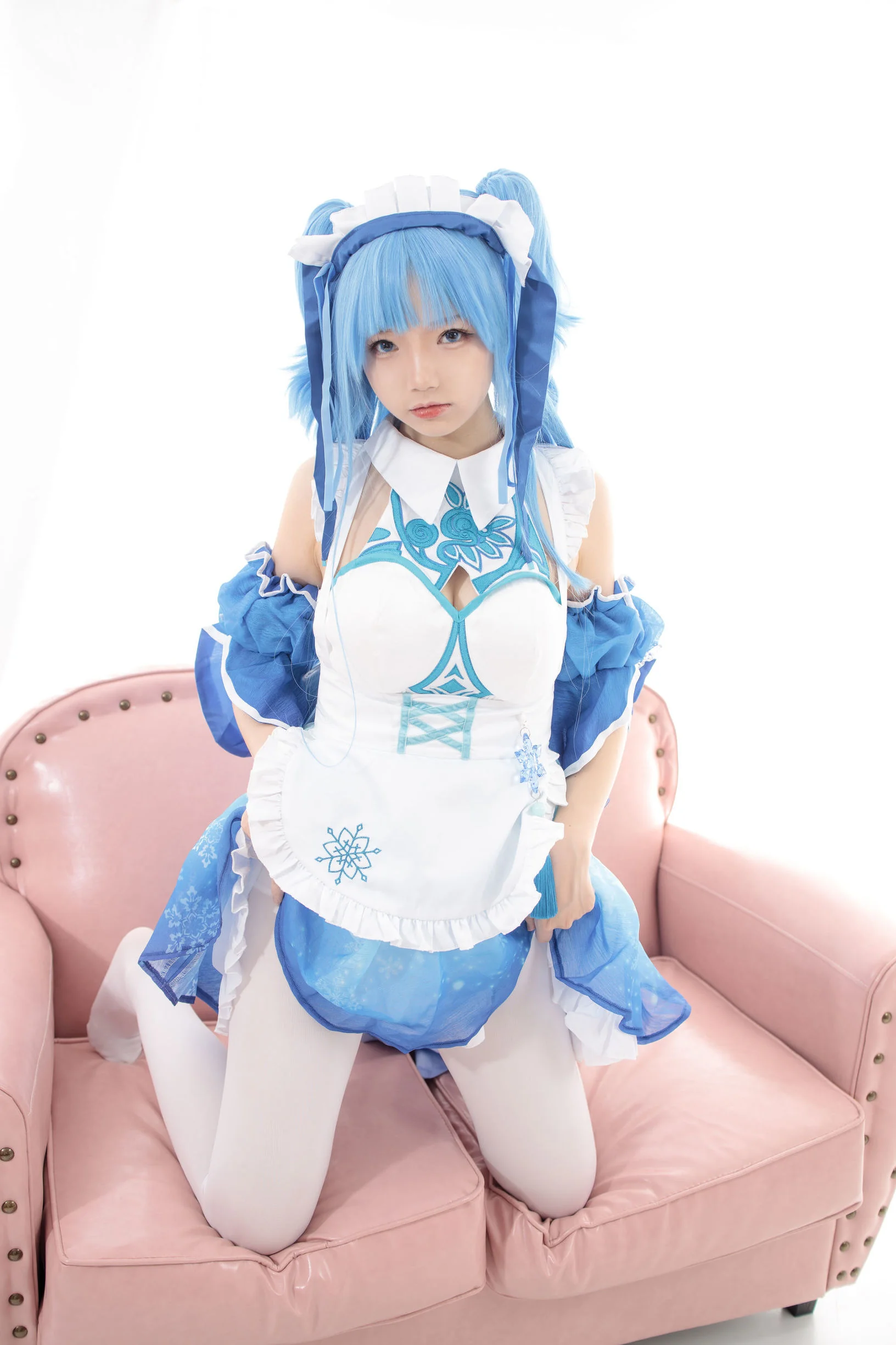 [森萝财团] JKFUN-023 雪晴 珂朵莉 300D白丝  第25张-《94零社区》