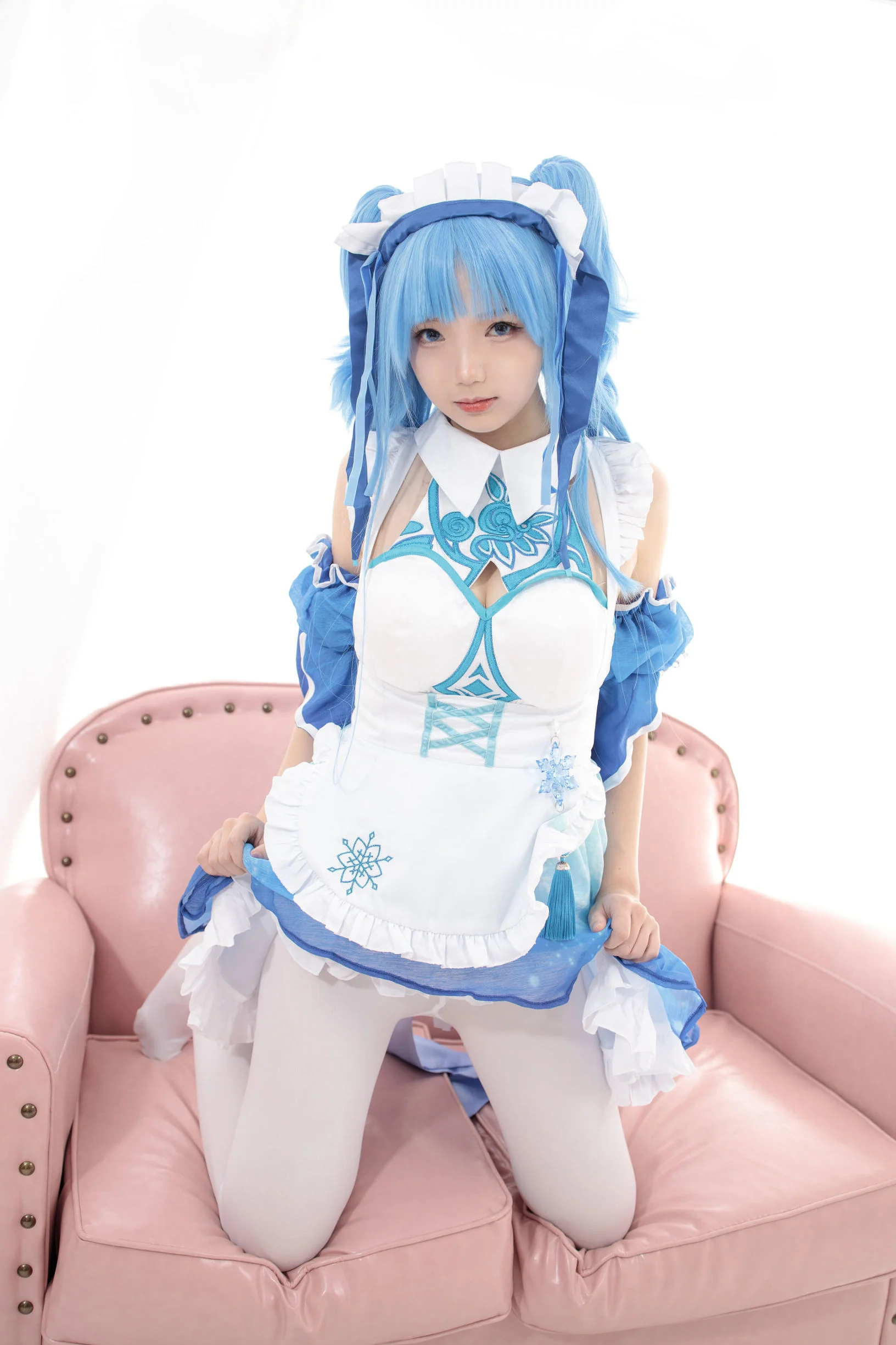 [森萝财团] JKFUN-023 雪晴 珂朵莉 300D白丝  第26张-《94零社区》
